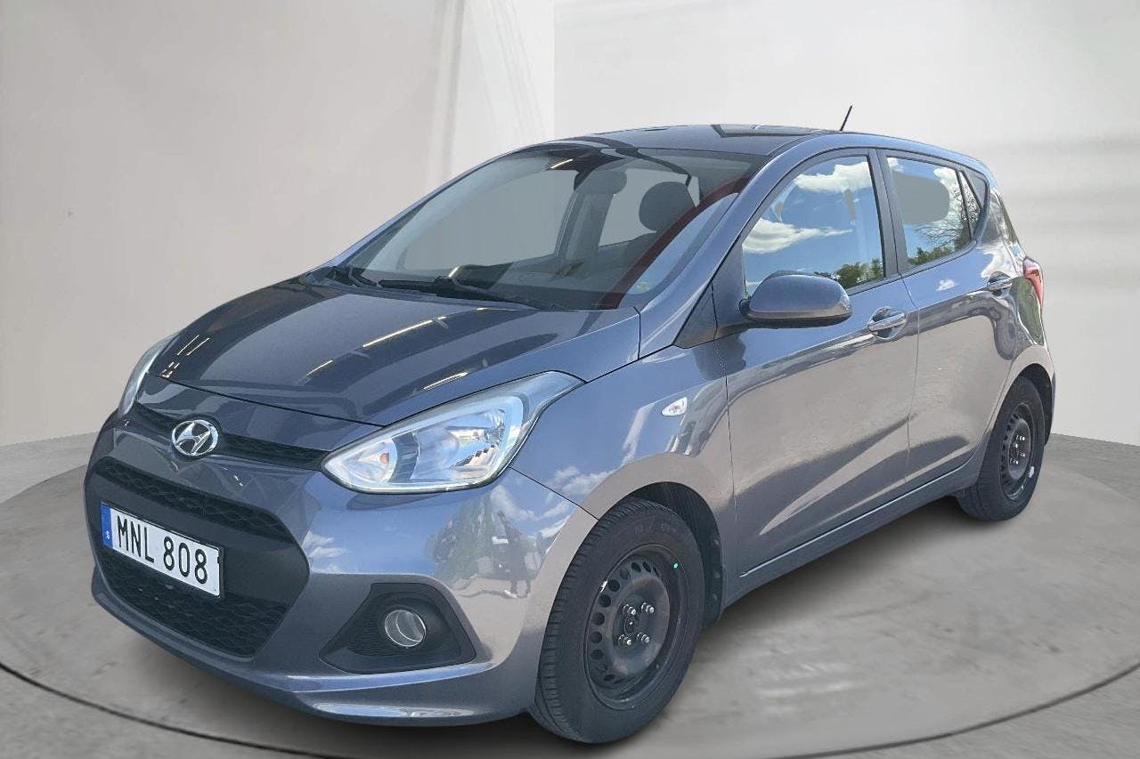 Hyundai i10 1.0 (66hk) - 104 640 km - Manualna - Dark Grey - 2015
