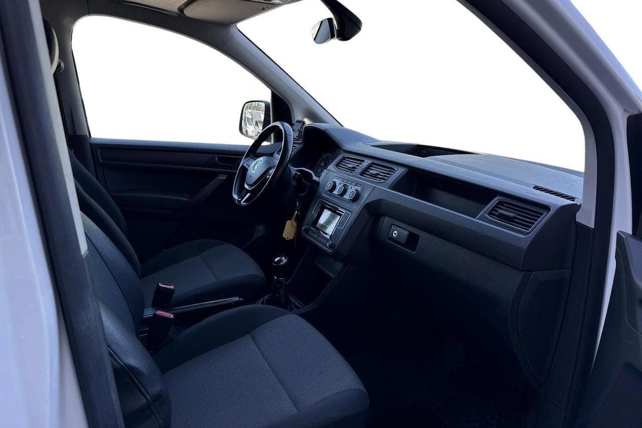 VW Caddy 2.0 TDI Maxi Skåp (102hk) - 13 338 mil - Manuell - vit - 2016