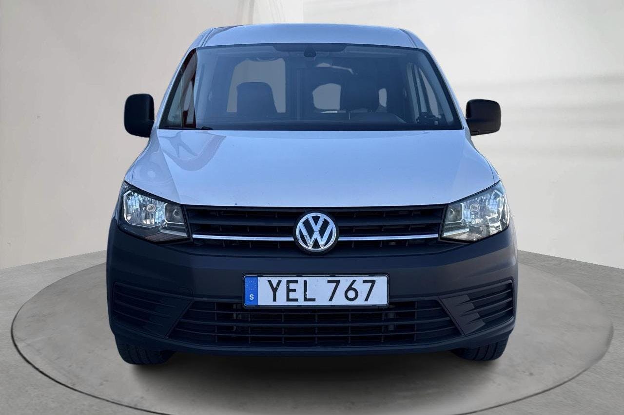 VW Caddy 2.0 TDI Maxi Skåp (102hk) - 13 338 mil - Manuell - vit - 2016