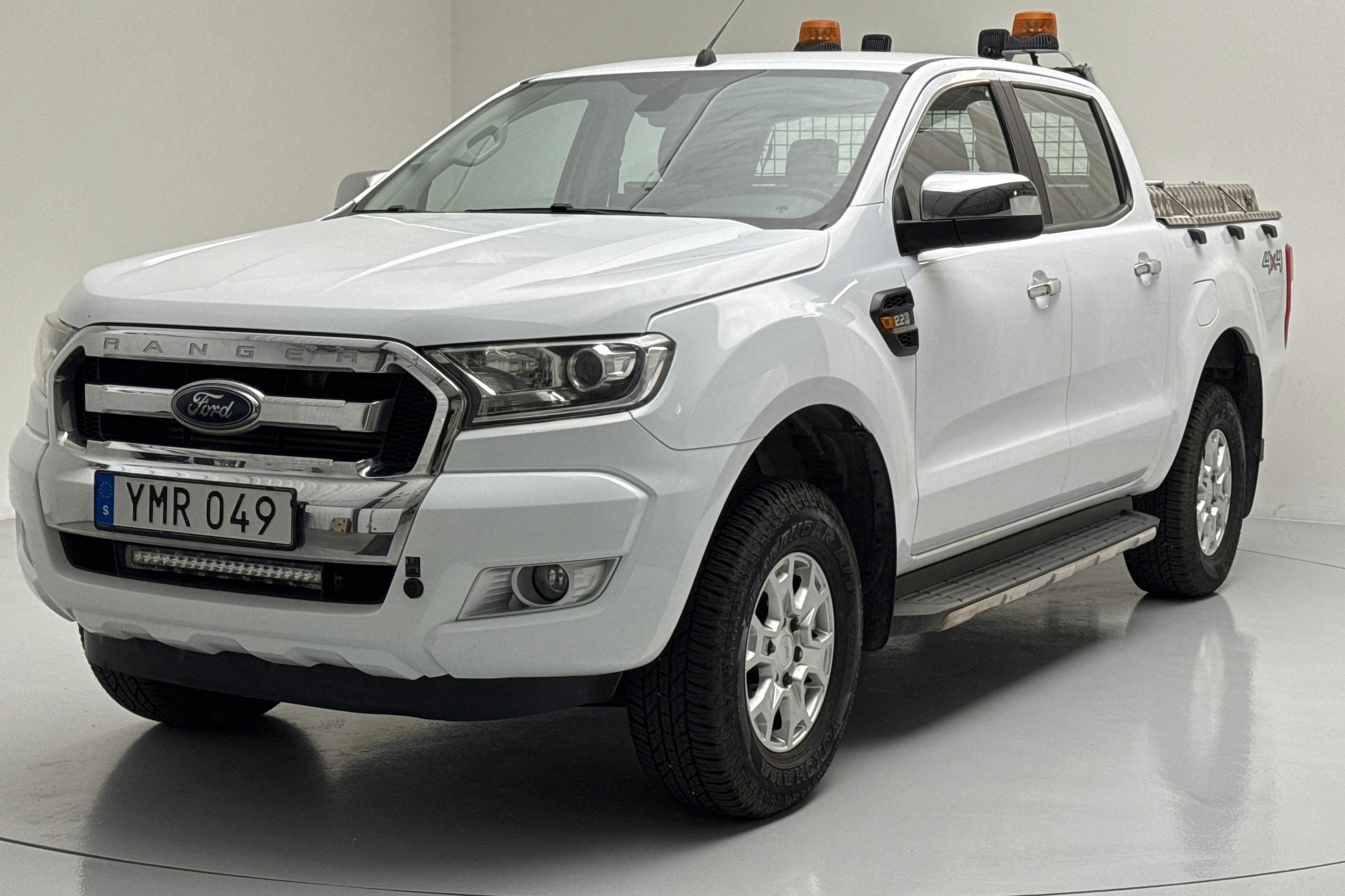 Ford Ranger 2.2 TDCi 4WD (160hk) - 13 062 mil - Automat - vit - 2018