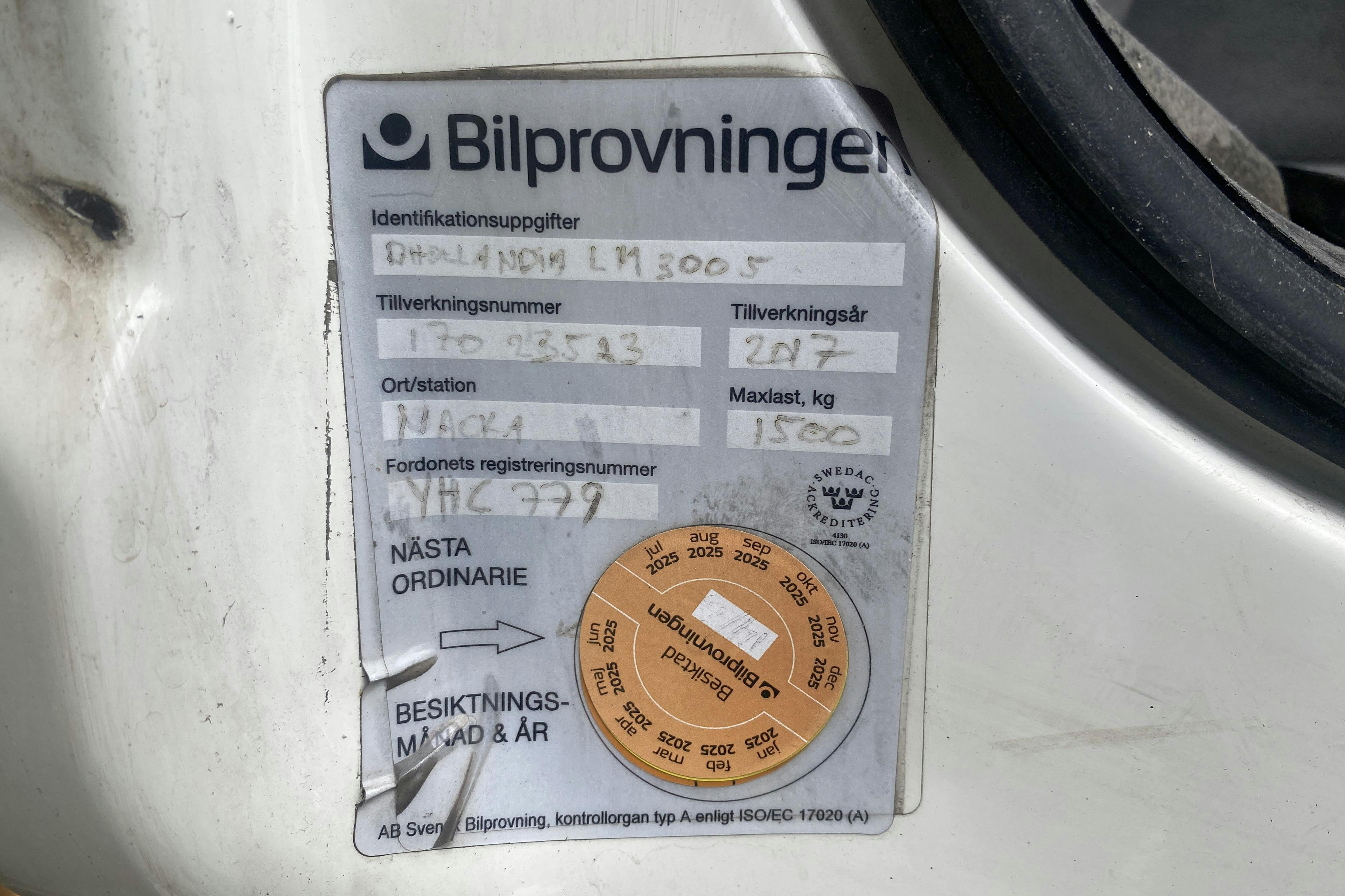 DAF FA LF290I - 189 145 km - Automat - vit - 2017