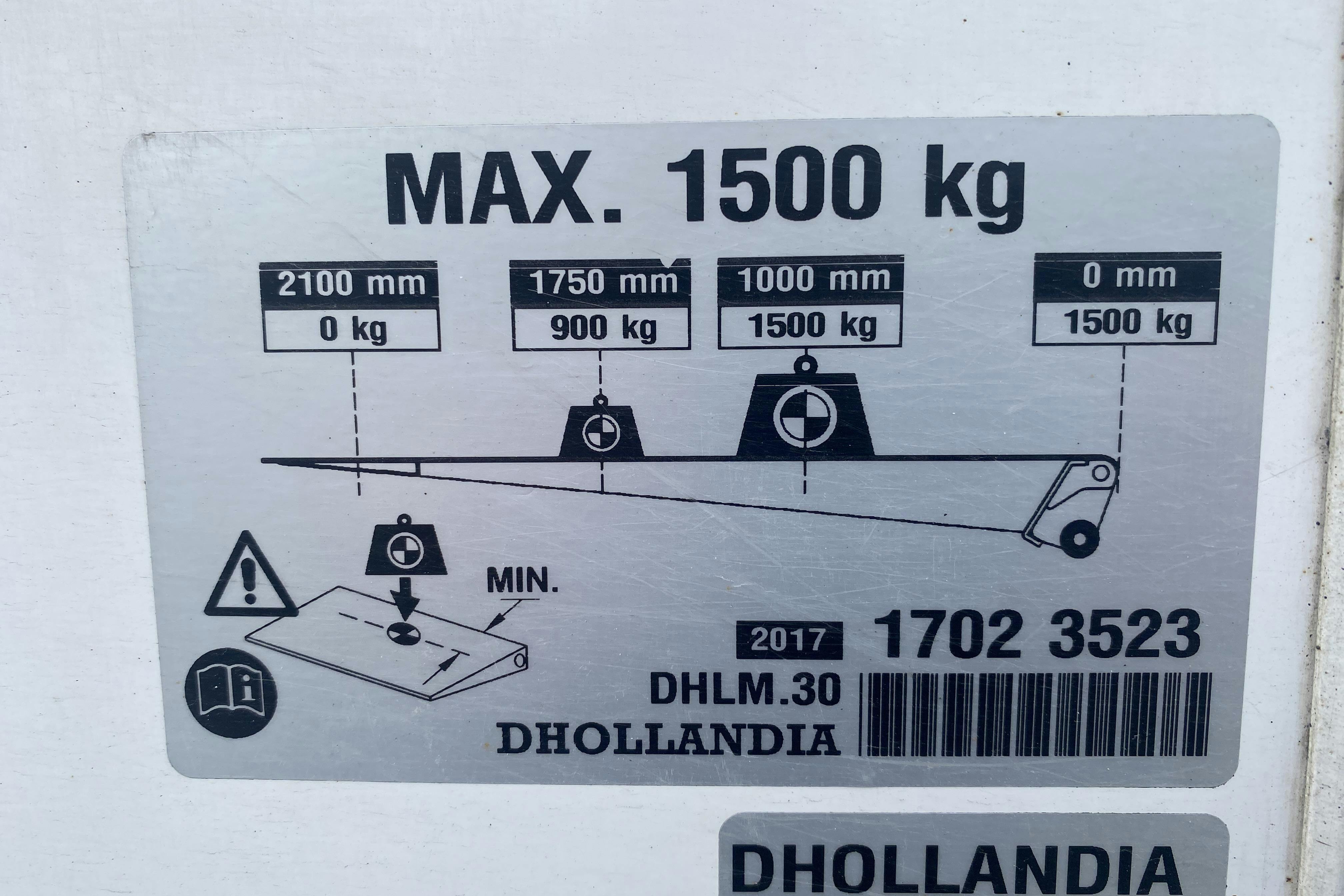DAF FA LF290I - 189 145 km - Automat - vit - 2017
