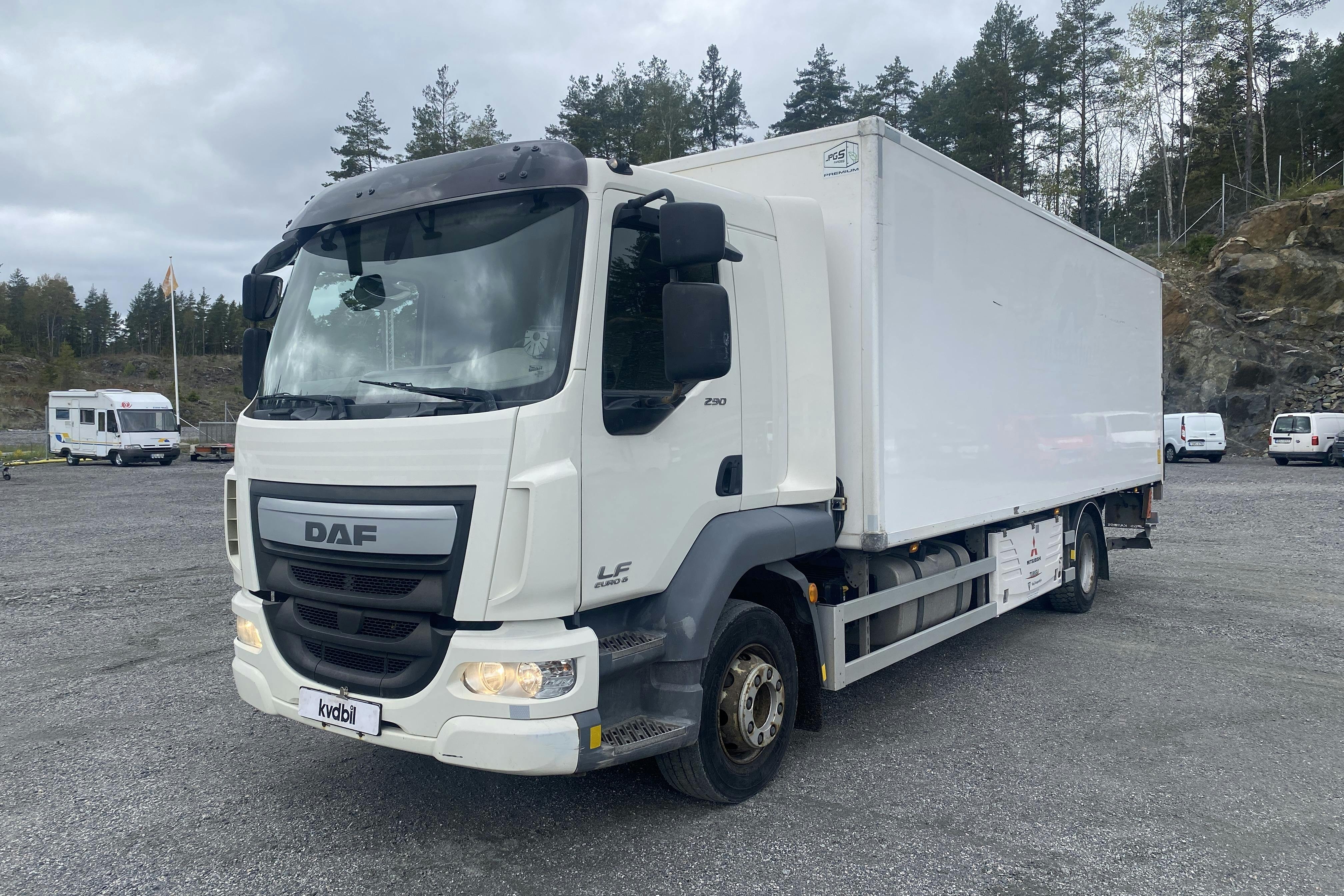 DAF FA LF290I - 189 145 km - Automat - vit - 2017