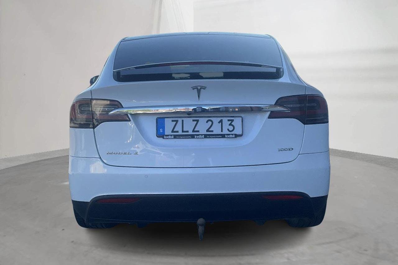 Tesla Model X 100D - 25 933 mil - Automat - vit - 2018