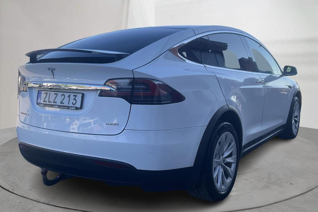 Tesla Model X 100D - 25 933 mil - Automat - vit - 2018