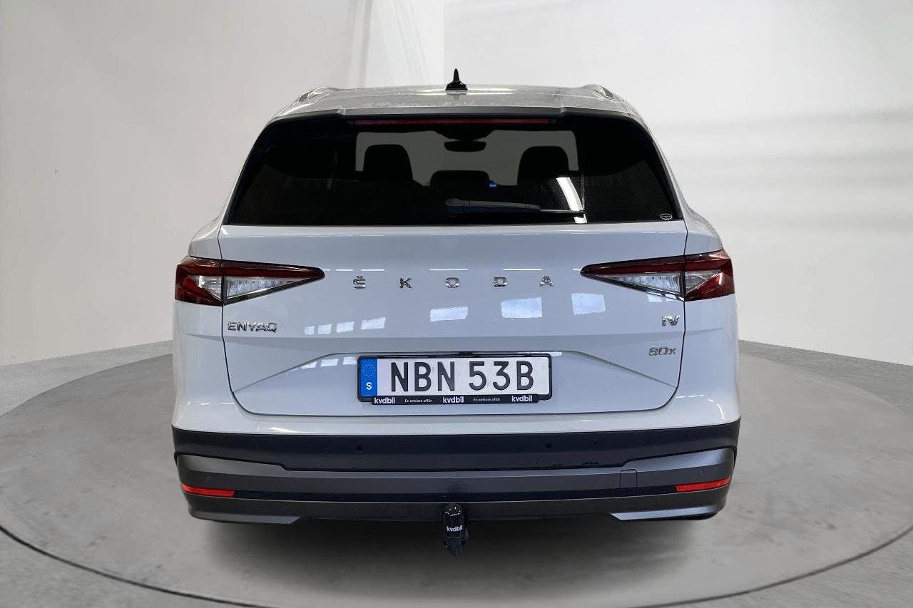 Skoda Enyaq 80x iV (265hk) - 4 538 mil - Automat - vit - 2022