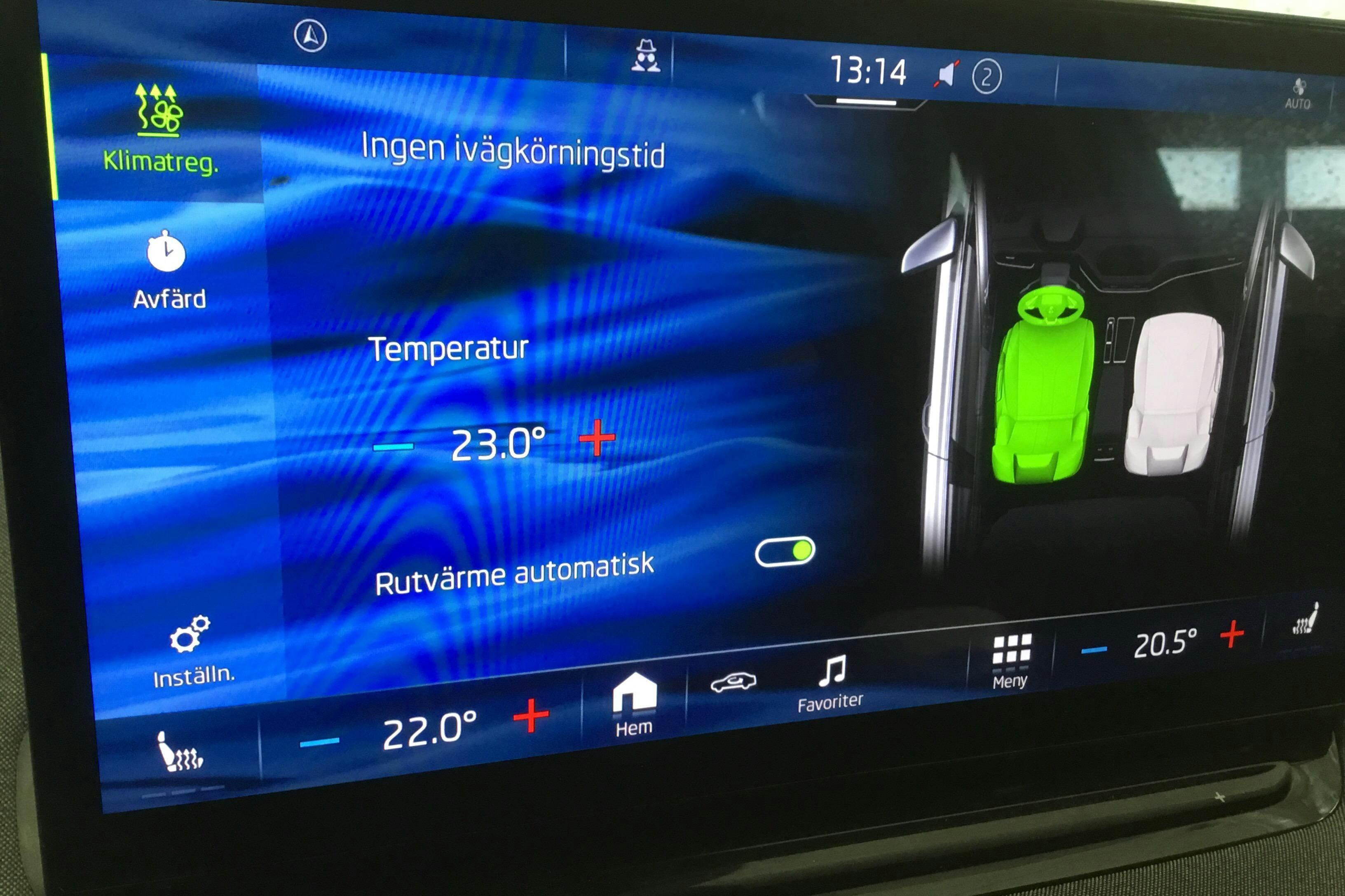Skoda Enyaq 80x iV (265hk) - 4 538 mil - Automat - vit - 2022