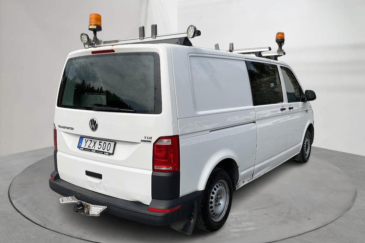 VW Transporter T6 2.0 TDI BMT Skåp 4MOTION (150hk) - 23 653 mil - Manuell - vit - 2018