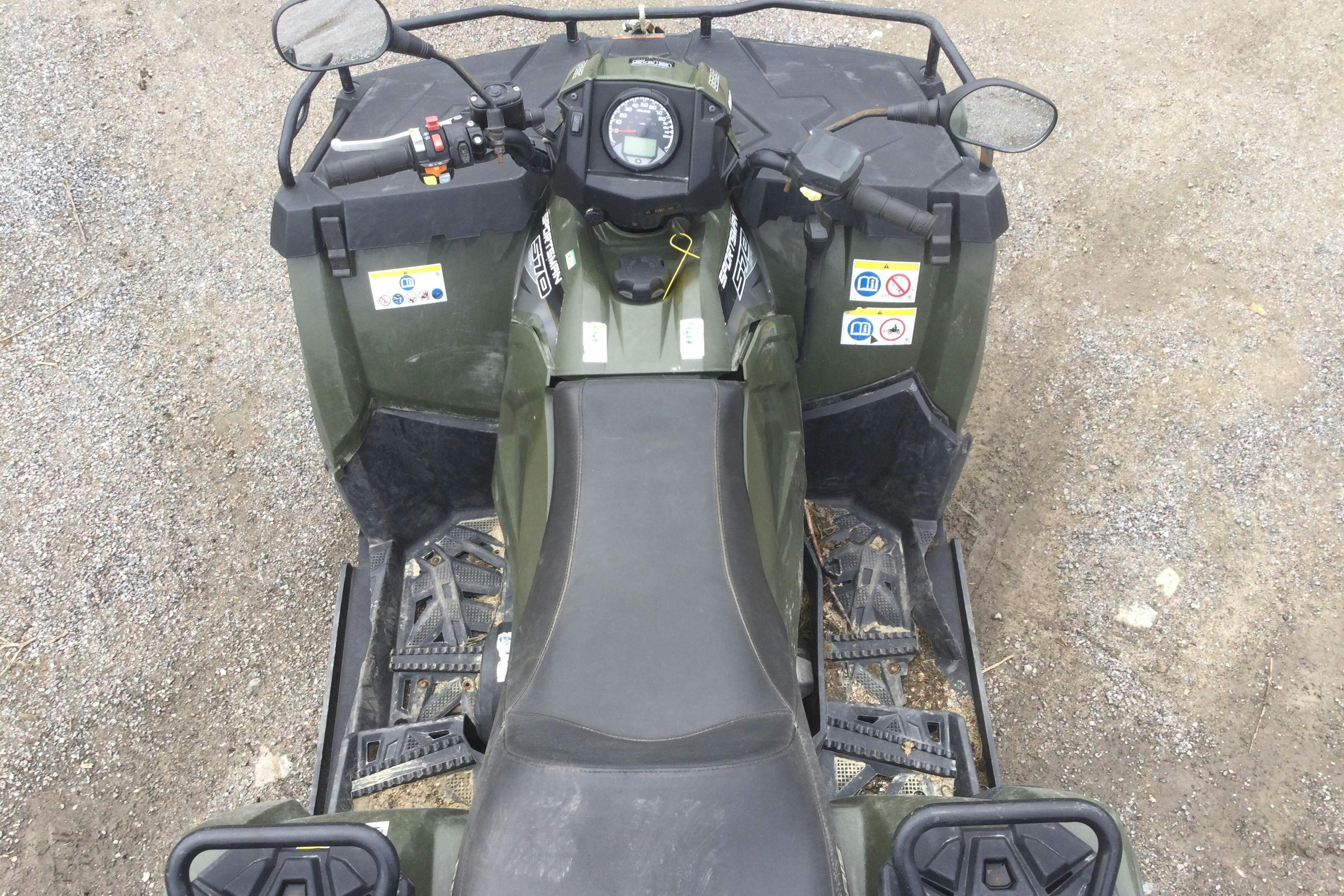 POLARIS SPORTSMAN 570 BIG BOSS 6X6 ATV (Rep.Objekt) - 335 mil - Manuell - grön - 2016