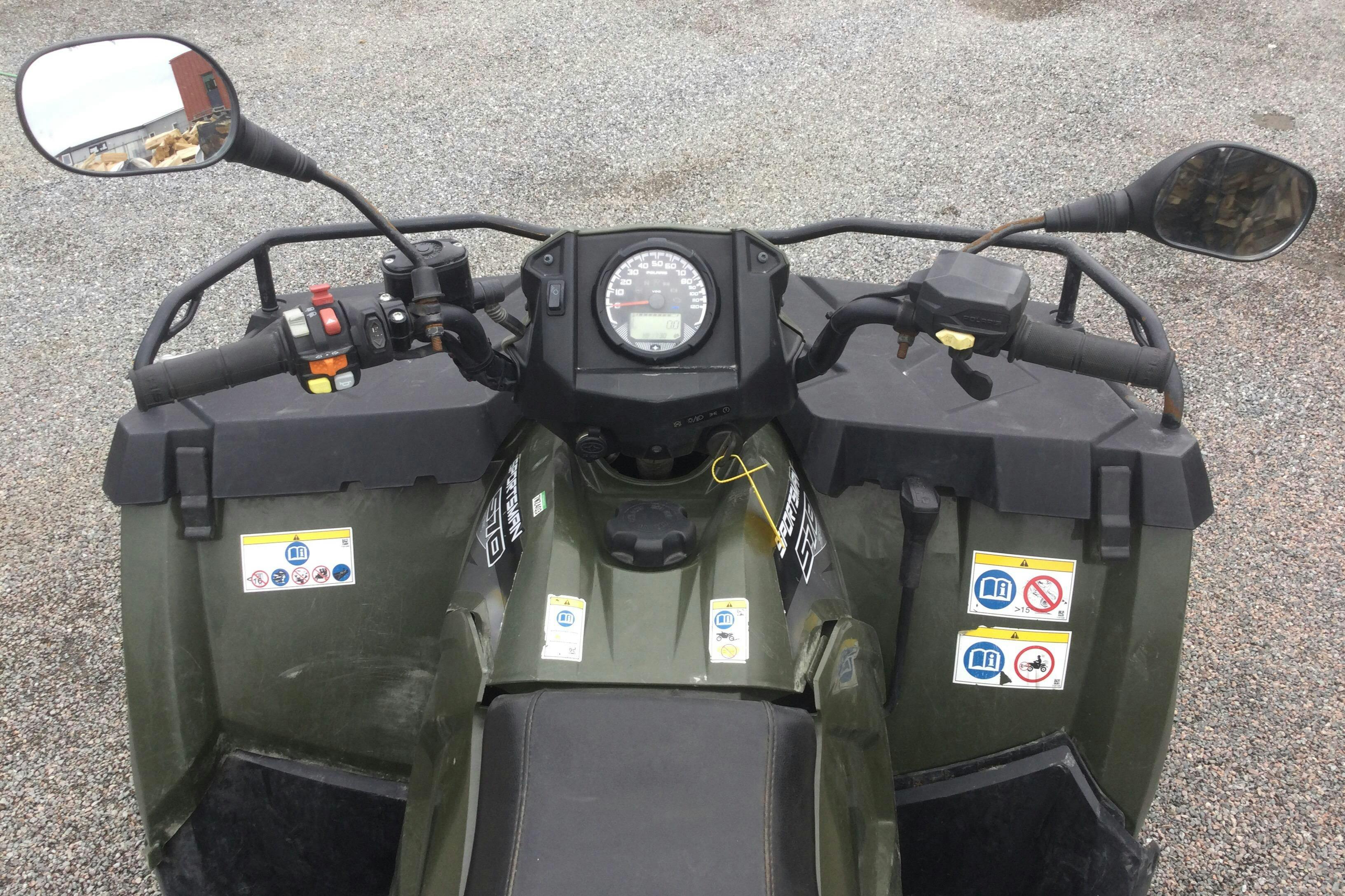 POLARIS SPORTSMAN 570 BIG BOSS 6X6 ATV (Rep.Objekt) - 335 mil - Manuell - grön - 2016