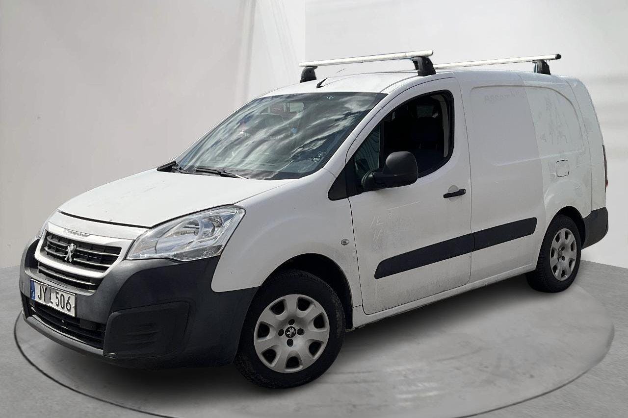Peugeot Partner 1.6 BlueHDI Skåp (100hk) - 12 215 mil - Automat - vit - 2015