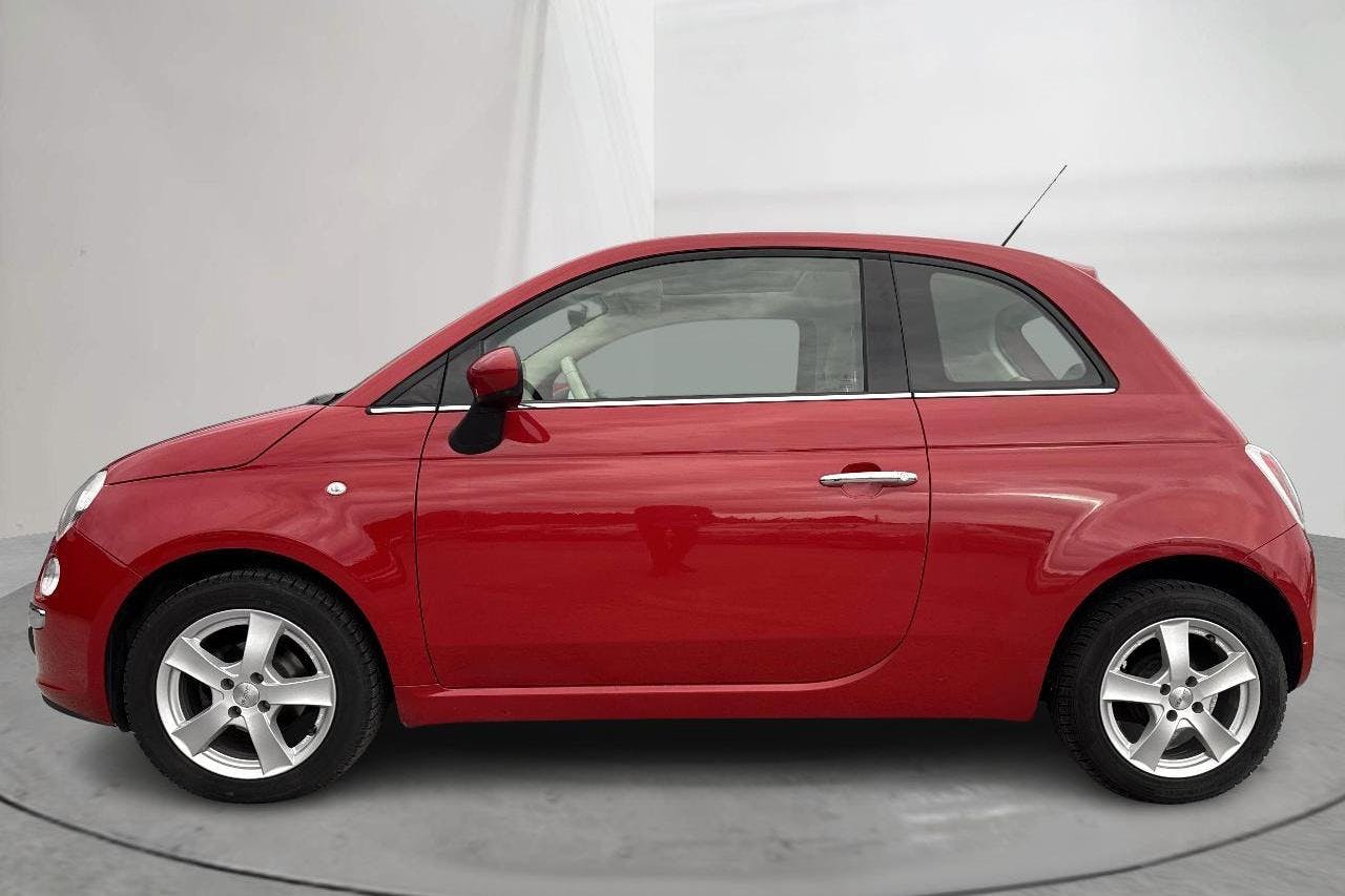 Fiat 500 1.2 (69hk) - 107 540 km - Manual - red - 2012