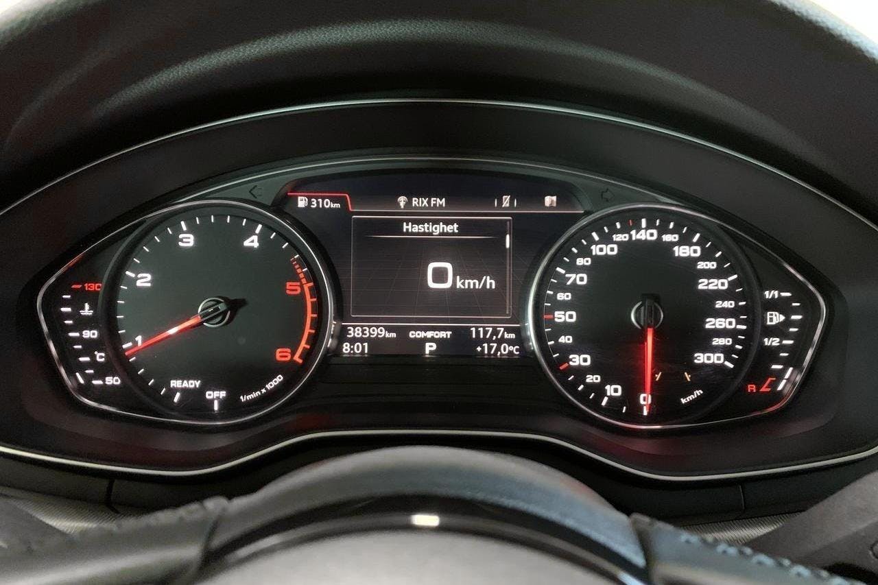 Audi A4 Avant 40 TDI quattro (190hk) - 3 838 mil - Automat - svart - 2019
