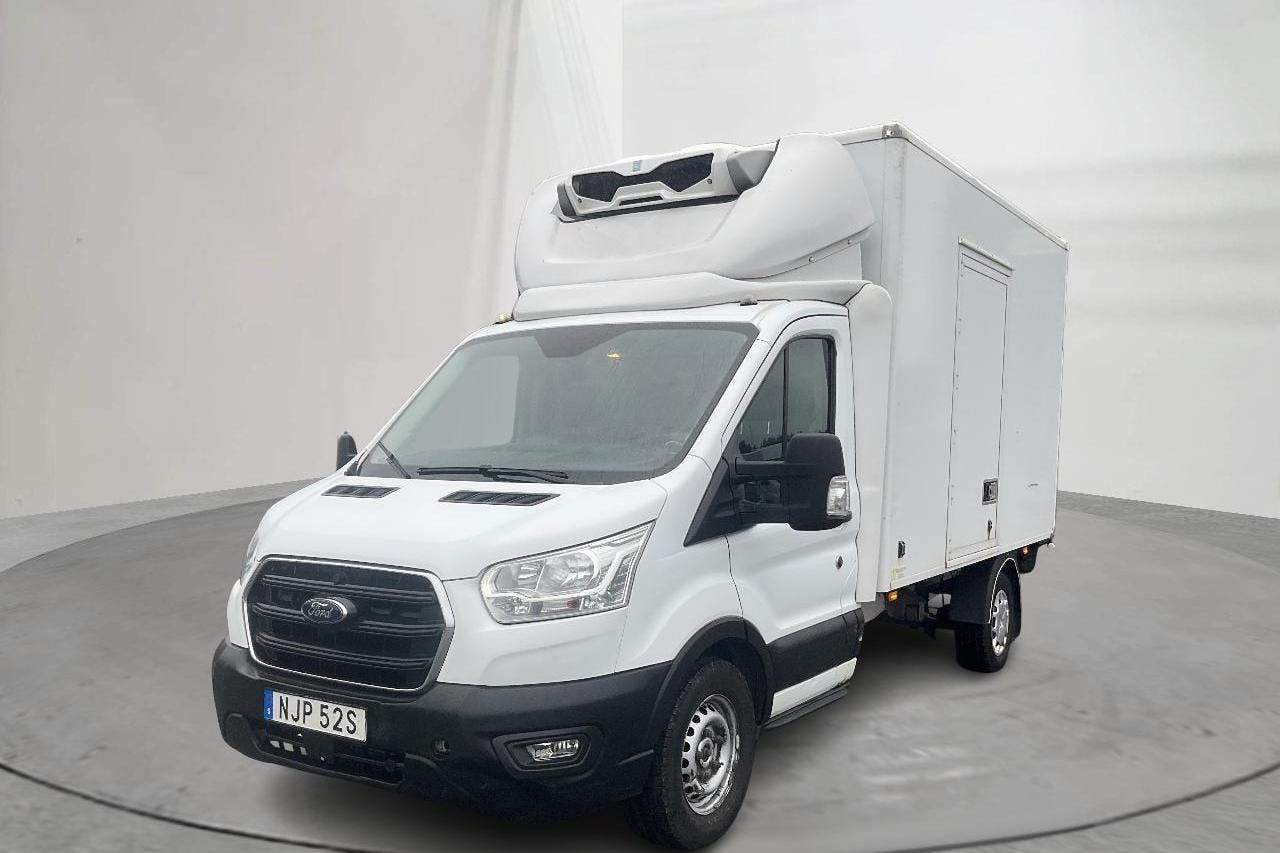 Ford Transit 350 2.0 TDCi 2WD Volymskåp (130hk) - 16 772 mil - Manuell - vit - 2021