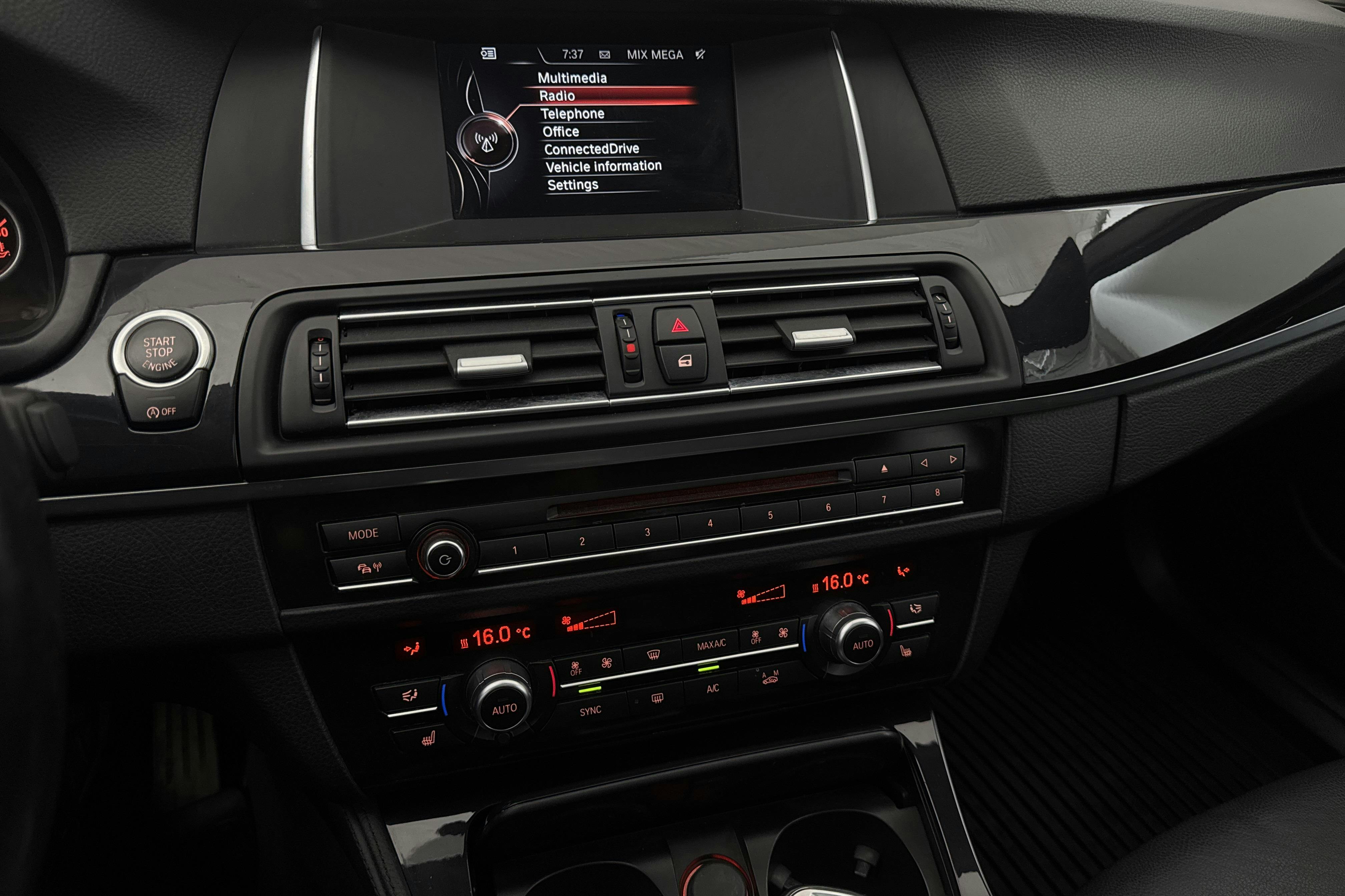BMW 520d xDrive Sedan, F10 (190hk) - 14 510 mil - Automat - svart - 2016