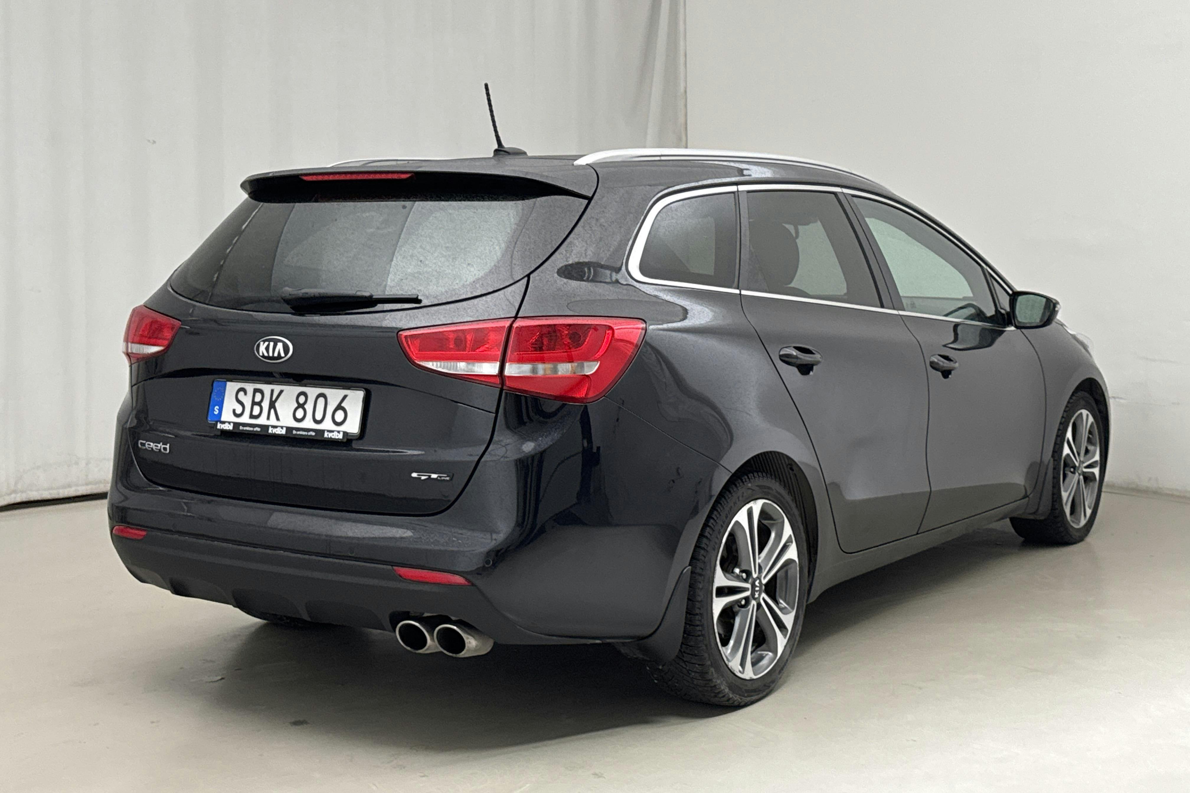 KIA Cee'd 1.6 CRDi SW (136hk) - 8 530 mil - Manuell - svart - 2016