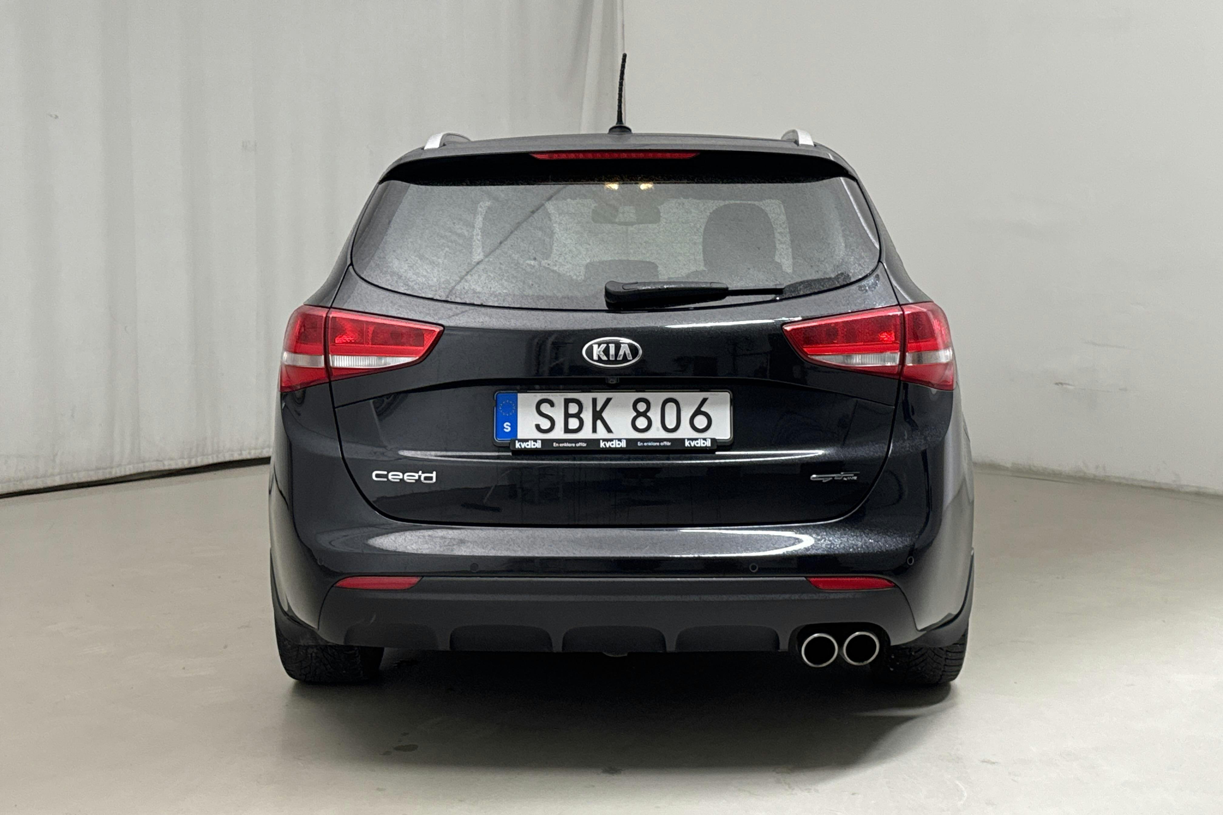 KIA Cee'd 1.6 CRDi SW (136hk) - 8 530 mil - Manuell - svart - 2016