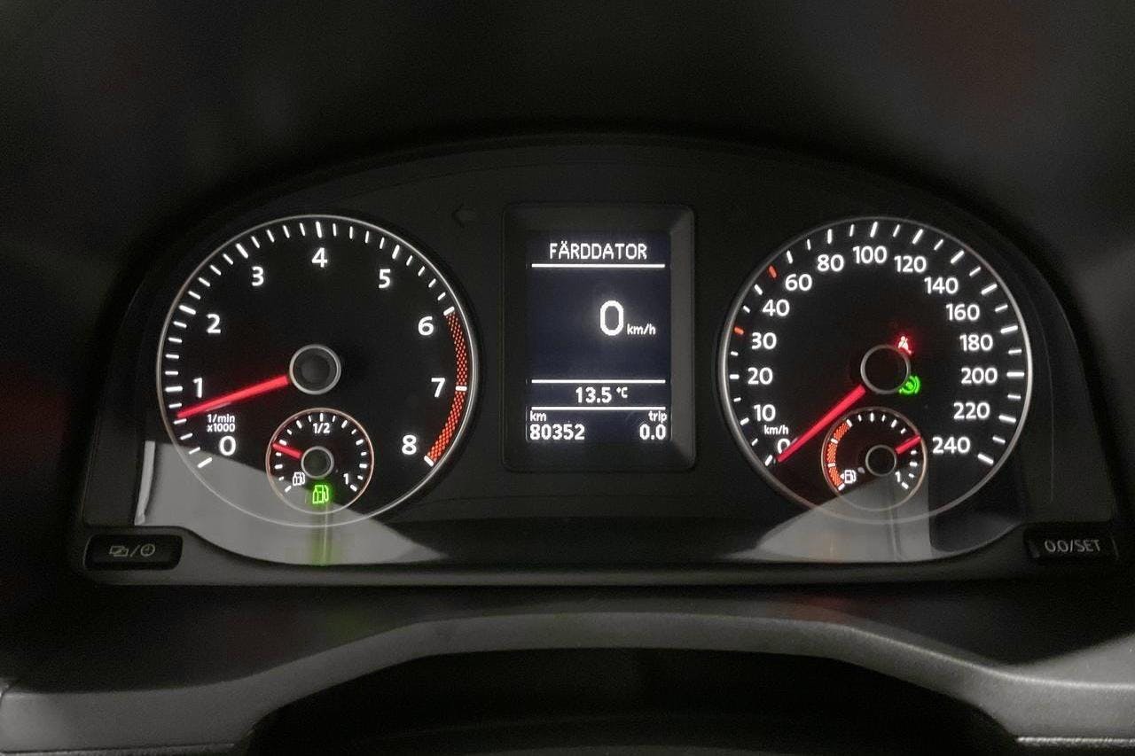 VW Caddy 1.4 TGI Maxi Skåp (110hk) - 8 035 mil - Automat - vit - 2017
