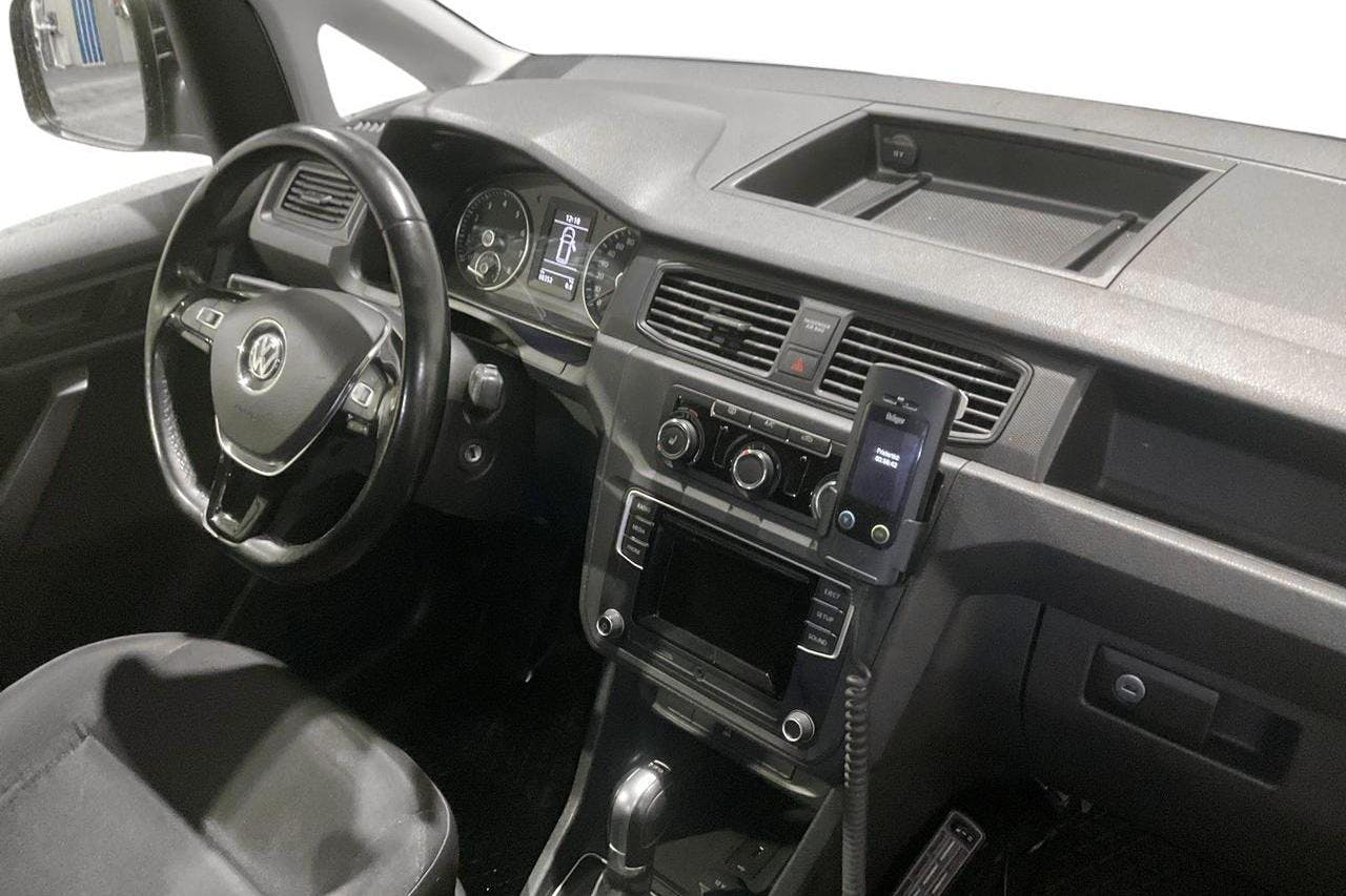 VW Caddy 1.4 TGI Maxi Skåp (110hk) - 8 035 mil - Automat - vit - 2017
