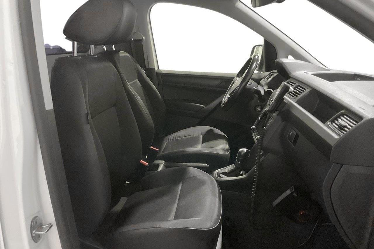 VW Caddy 1.4 TGI Maxi Skåp (110hk) - 8 035 mil - Automat - vit - 2017