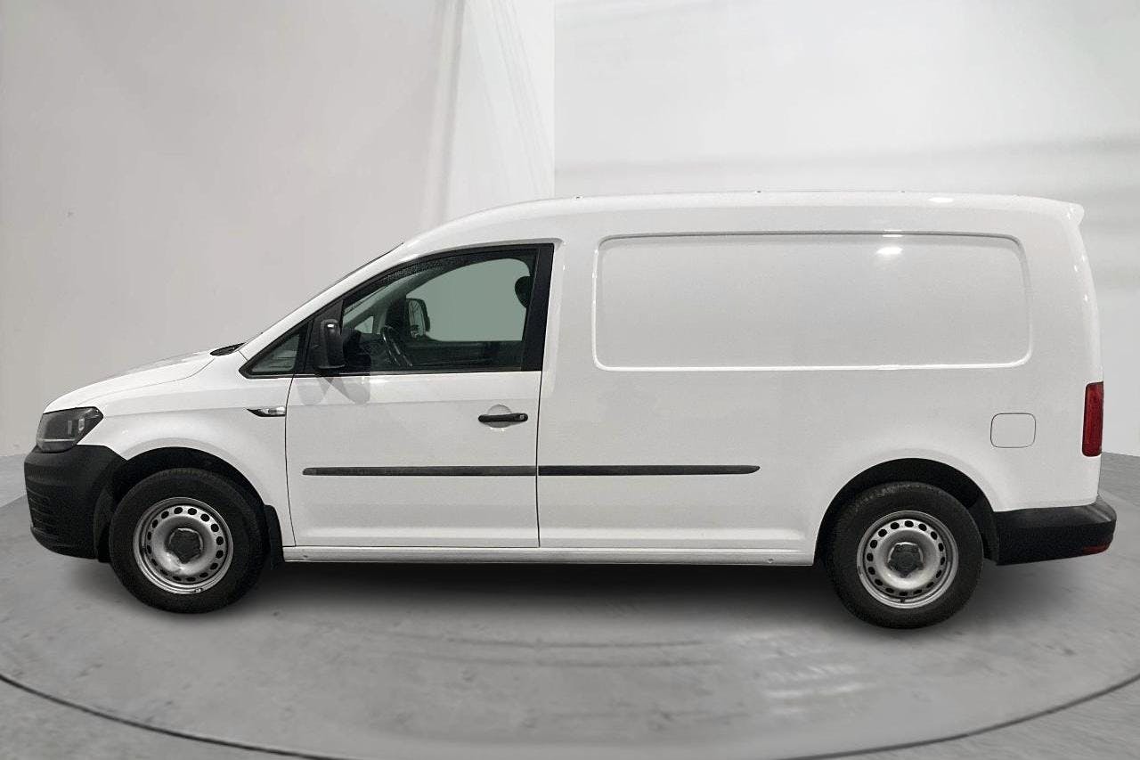 VW Caddy 1.4 TGI Maxi Skåp (110hk) - 8 035 mil - Automat - vit - 2017
