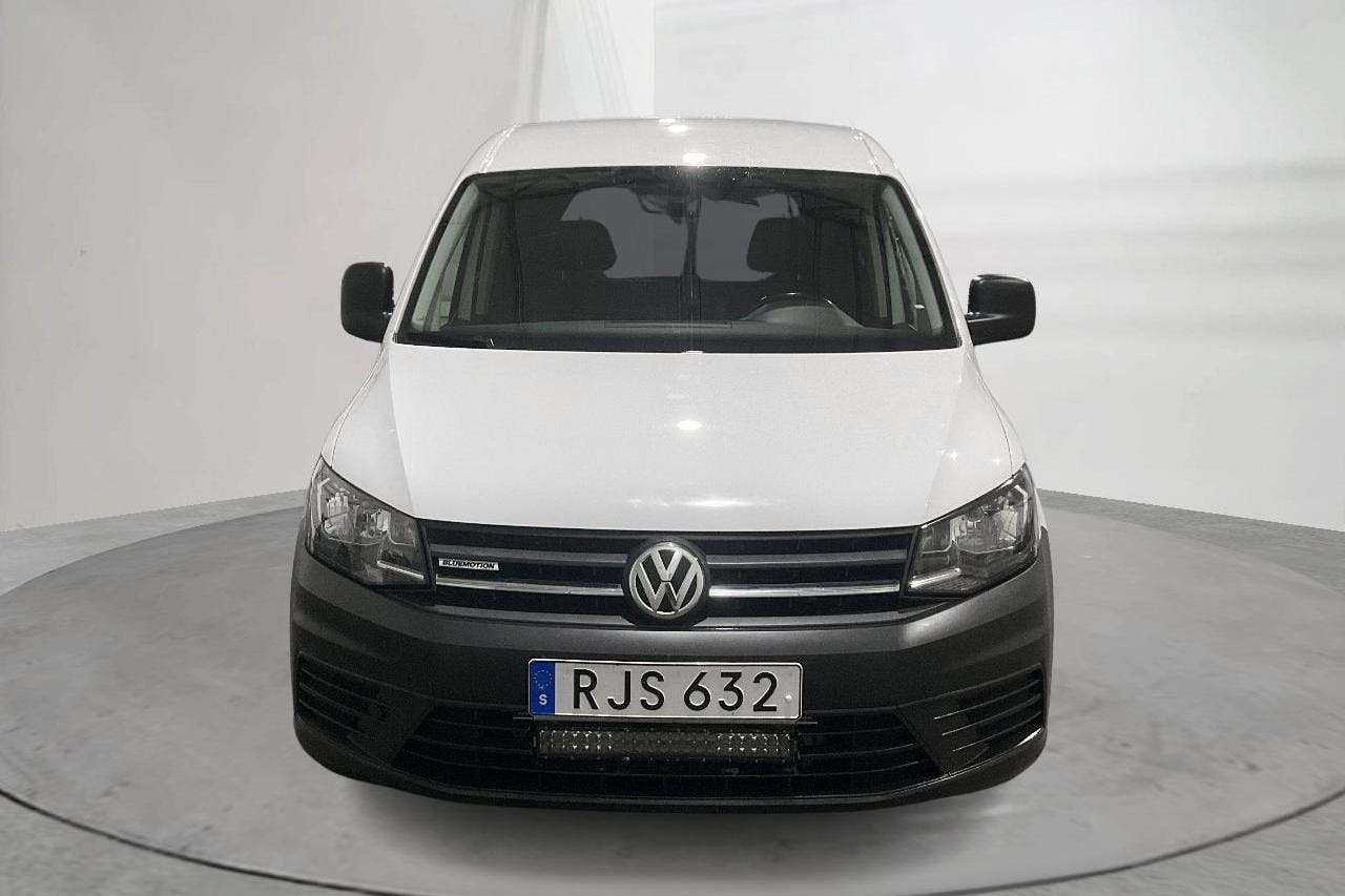 VW Caddy 1.4 TGI Maxi Skåp (110hk) - 8 035 mil - Automat - vit - 2017