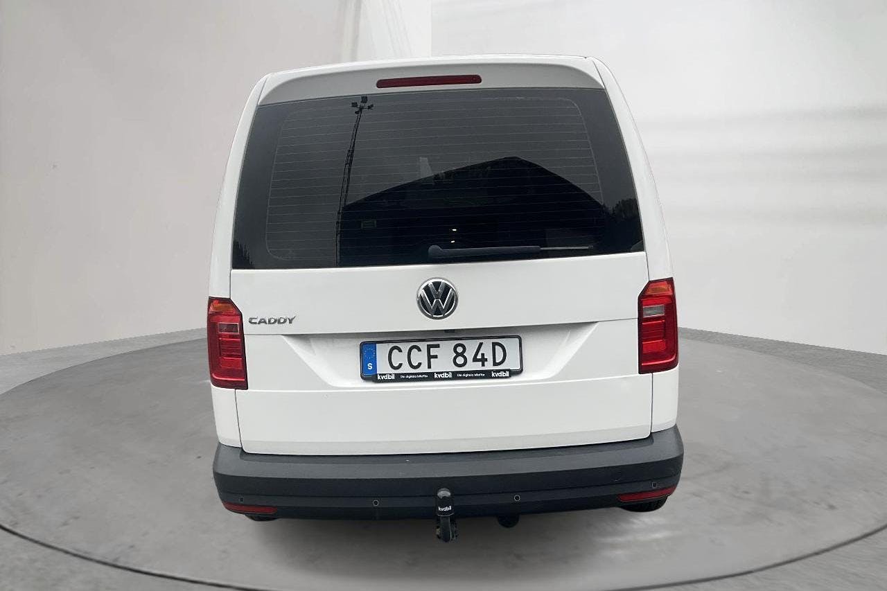 VW Caddy Maxi 2.0 TDI (102hk) - 5 093 mil - Automat - vit - 2020