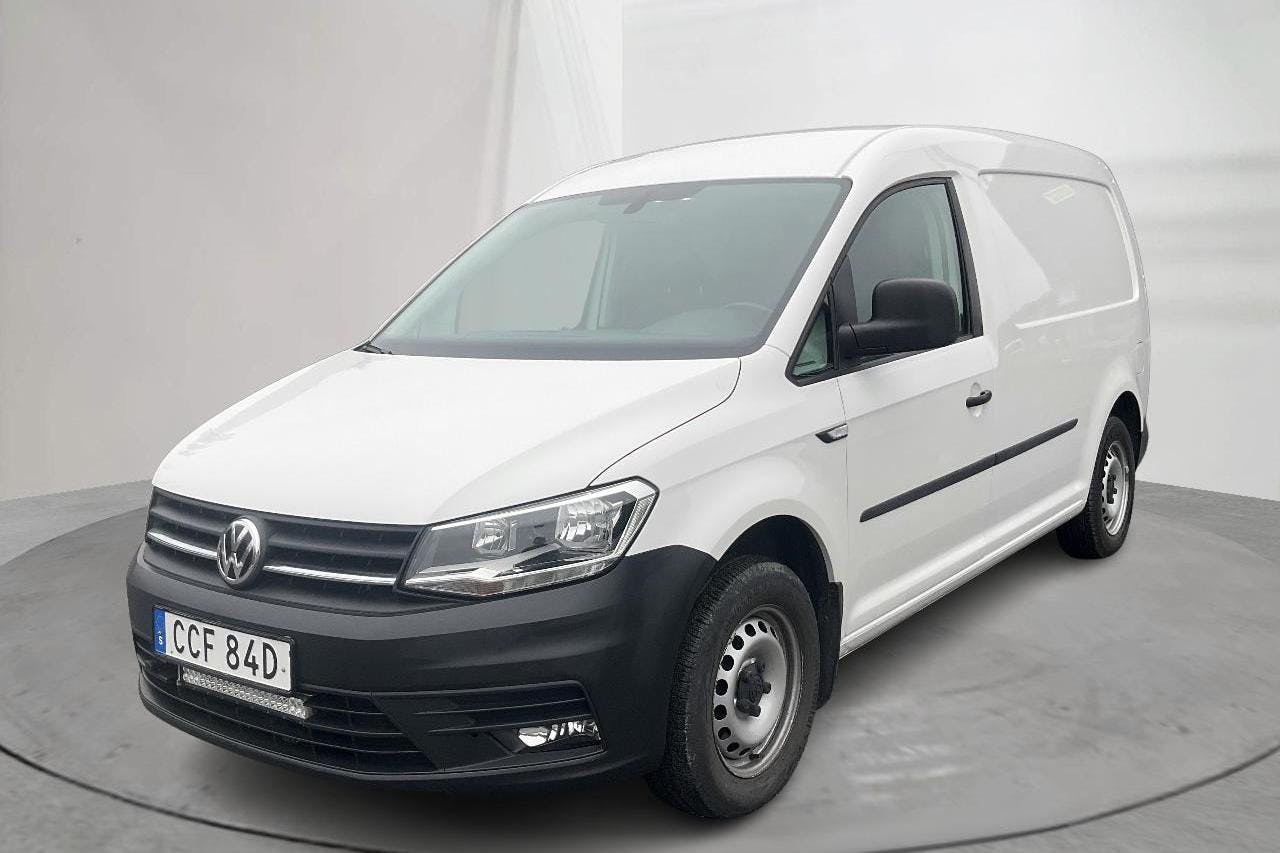 VW Caddy Maxi 2.0 TDI (102hk) - 5 093 mil - Automat - vit - 2020