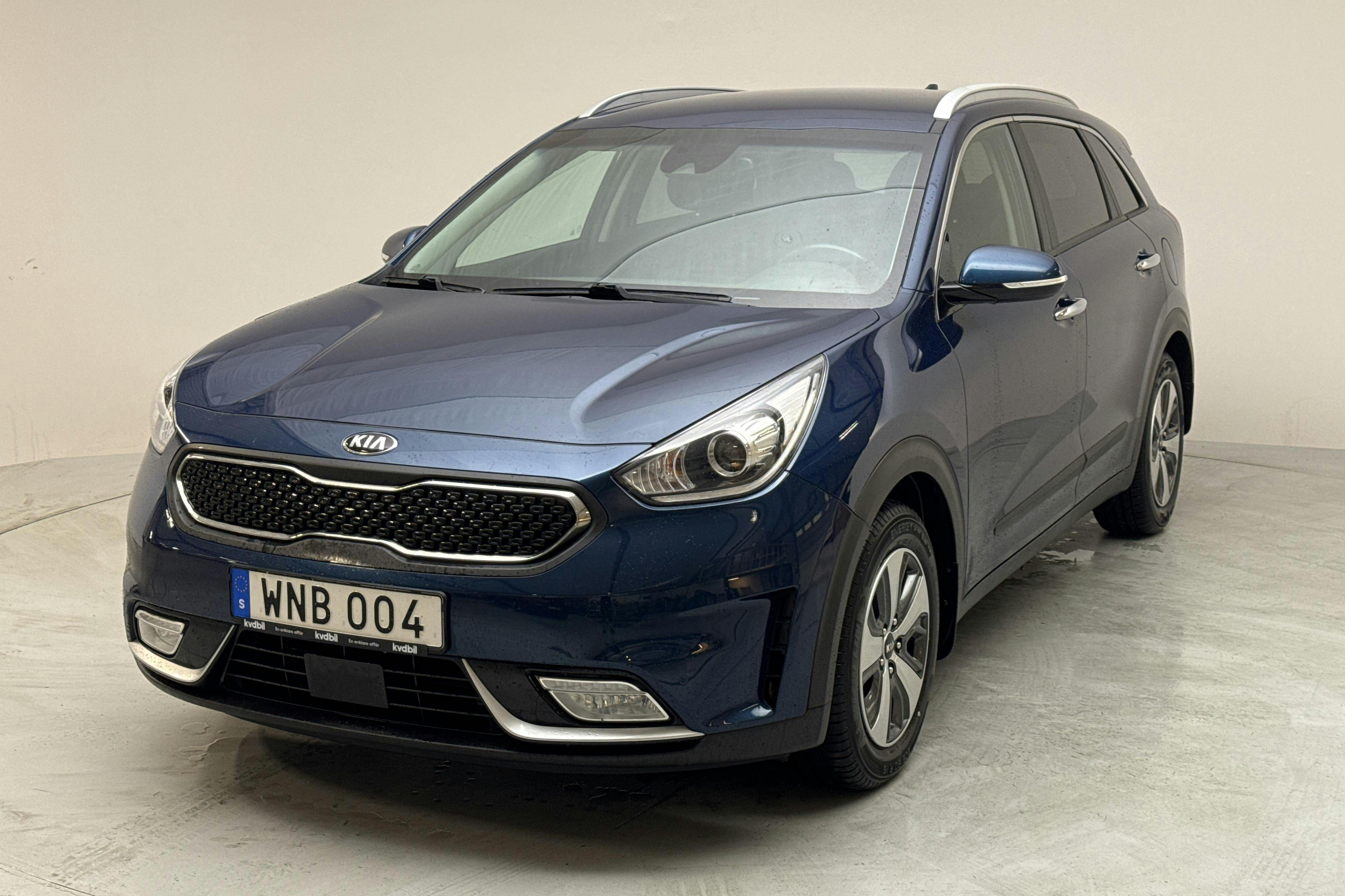 KIA Niro Hybrid 1.6 (141hk) - 98 250 km - Automatic - Dark Blue - 2018