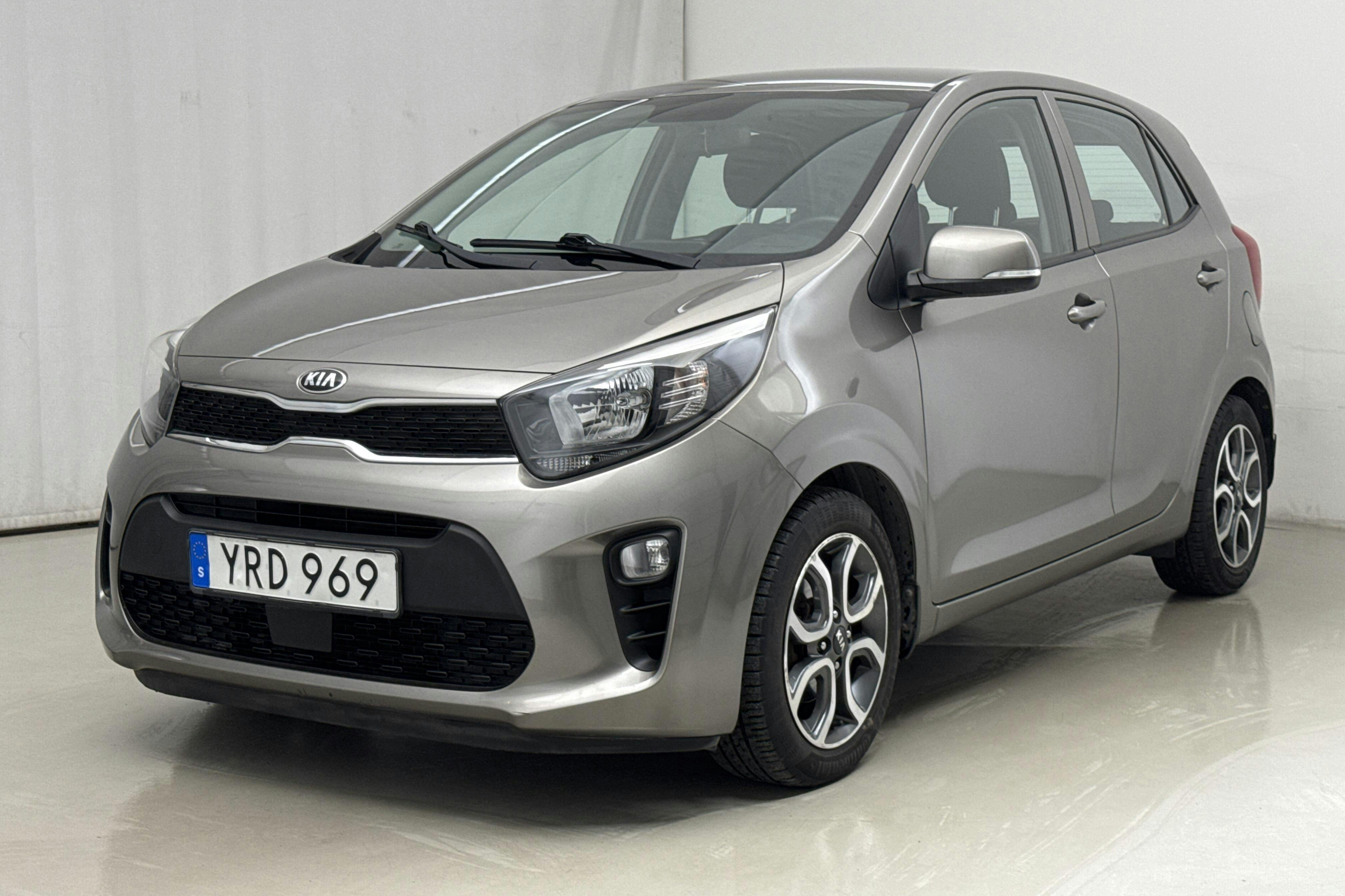 KIA Picanto 1.0 5dr (67hk) - 5 082 mil - Manuell - grå - 2019