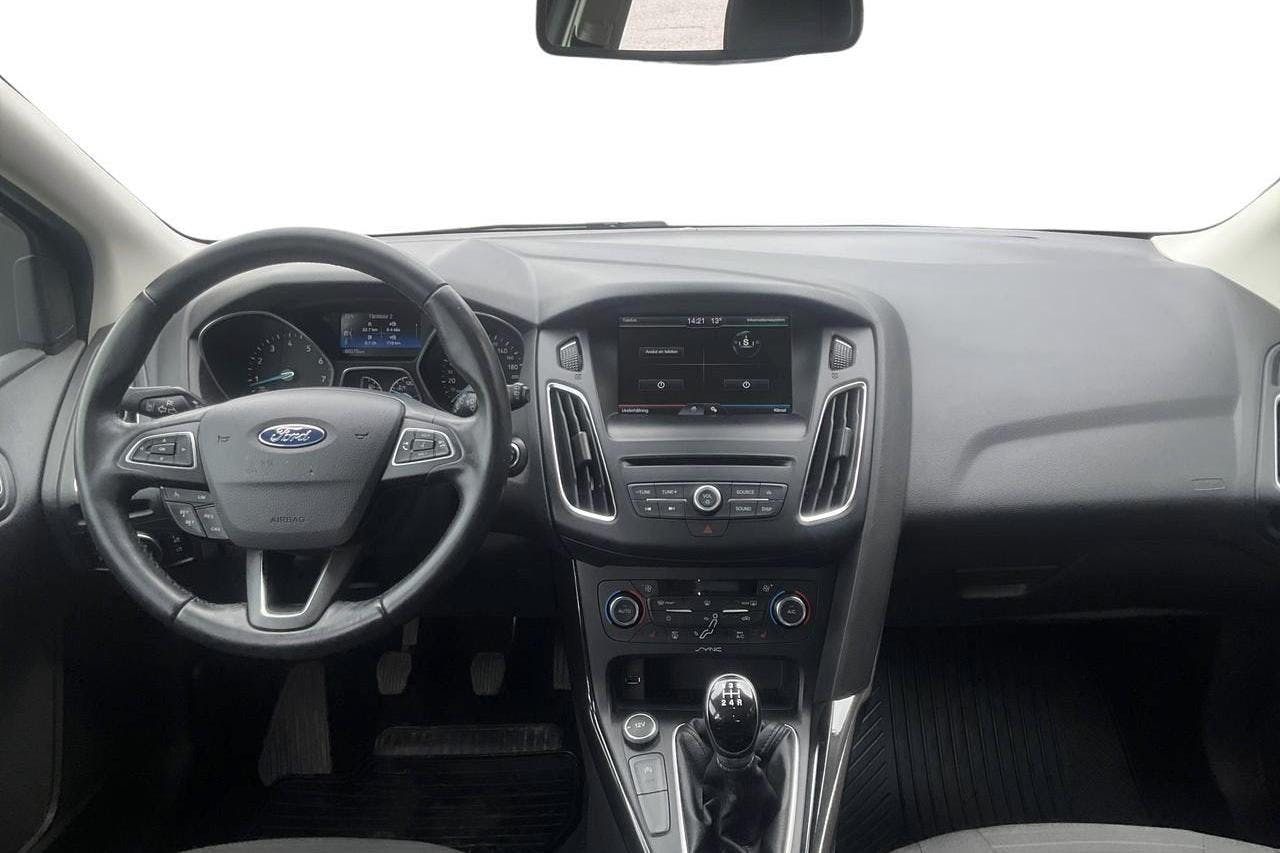 Ford Focus 1.0 EcoBoost Kombi (100hk) - 6 608 mil - Manuell - brun - 2015