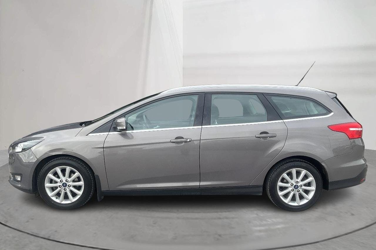 Ford Focus 1.0 EcoBoost Kombi (100hk) - 6 608 mil - Manuell - brun - 2015
