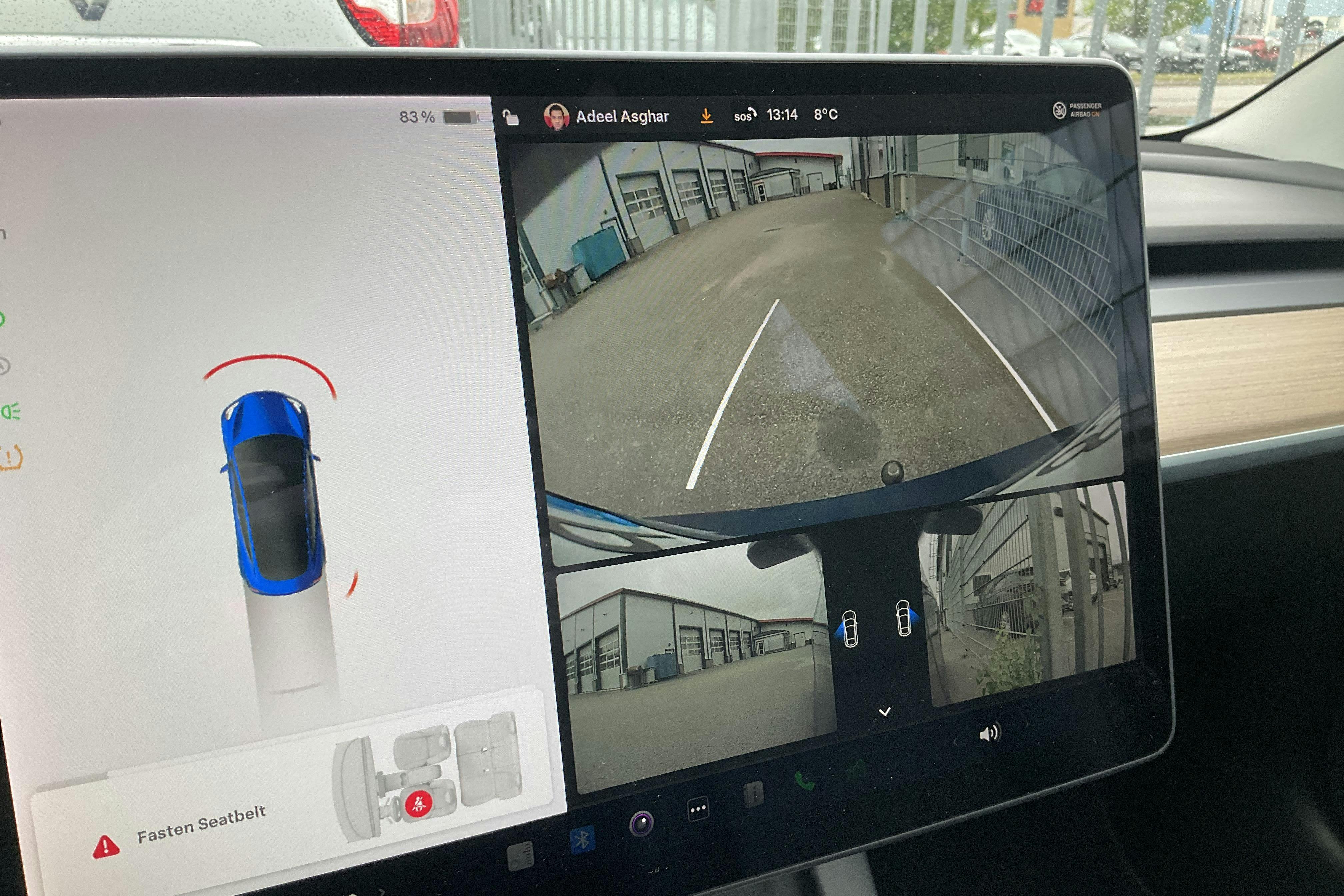 Tesla Model 3 Standard Range RWD - 13 449 mil - Automat - blå - 2021