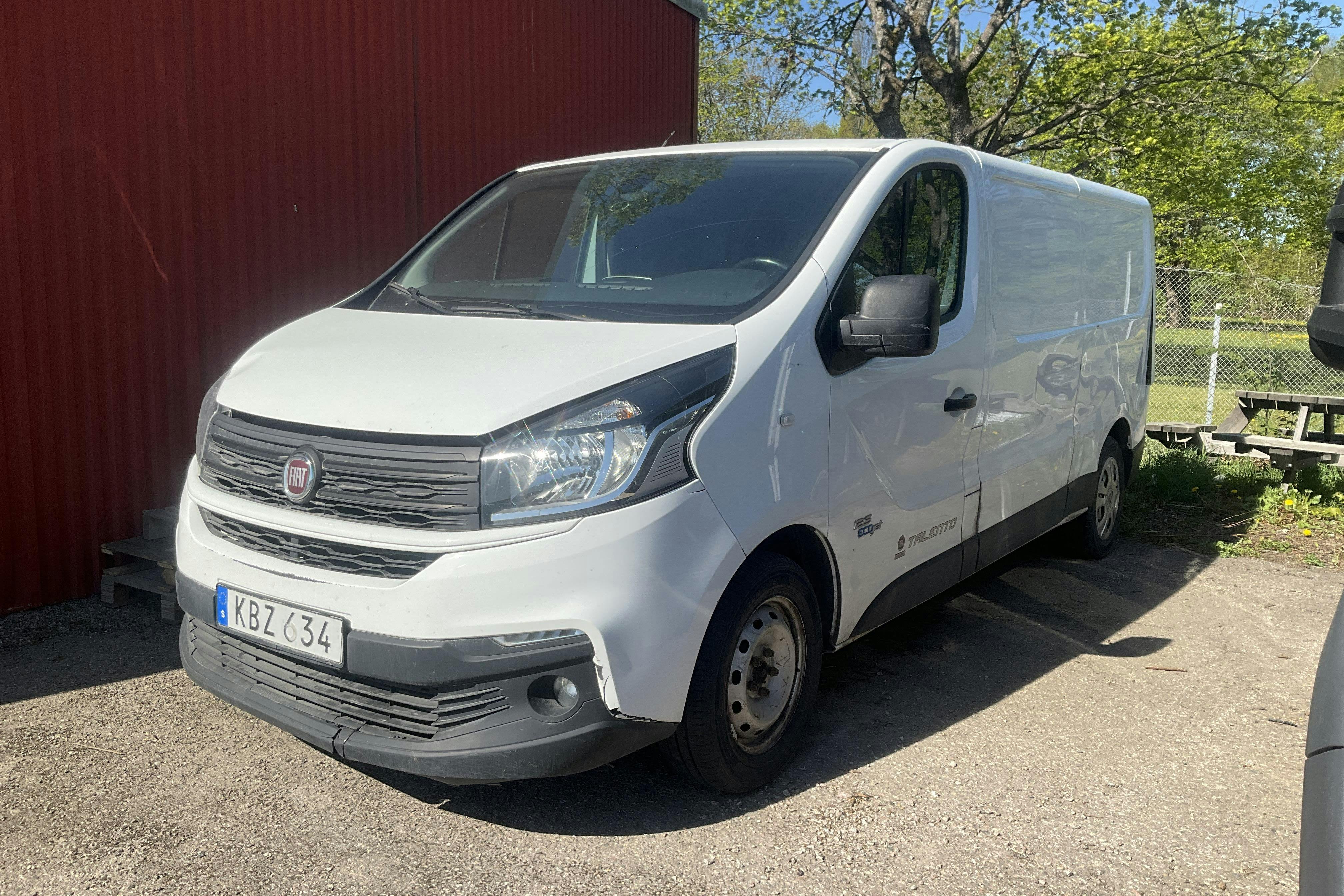 Fiat Talento 1.6 EcoJet Skåp (125hk) - 17 541 mil - Manuell - vit - 2017