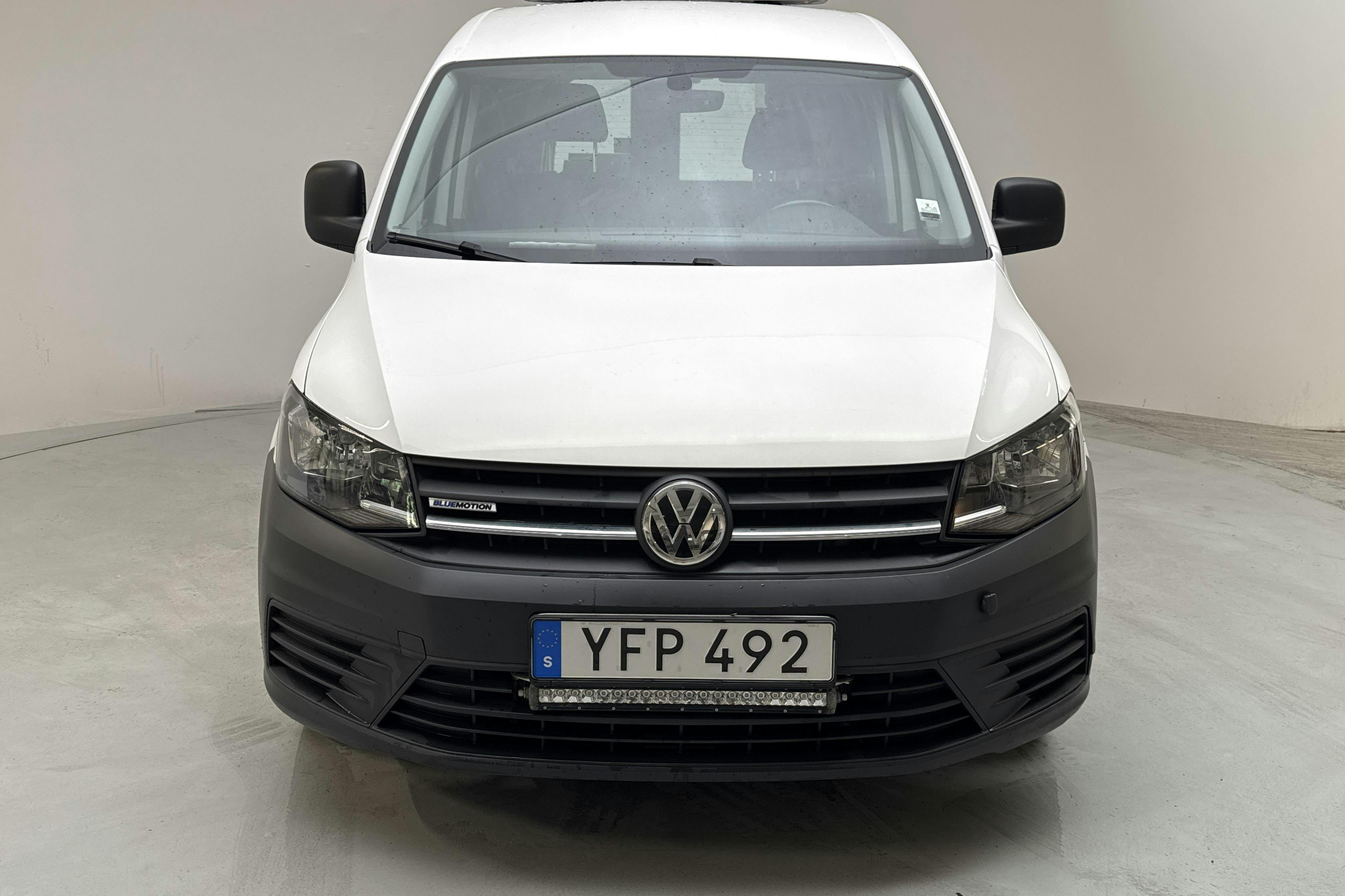 VW Caddy 1.4 TGI Skåp (110hk) - 7 309 mil - Manuell - vit - 2017