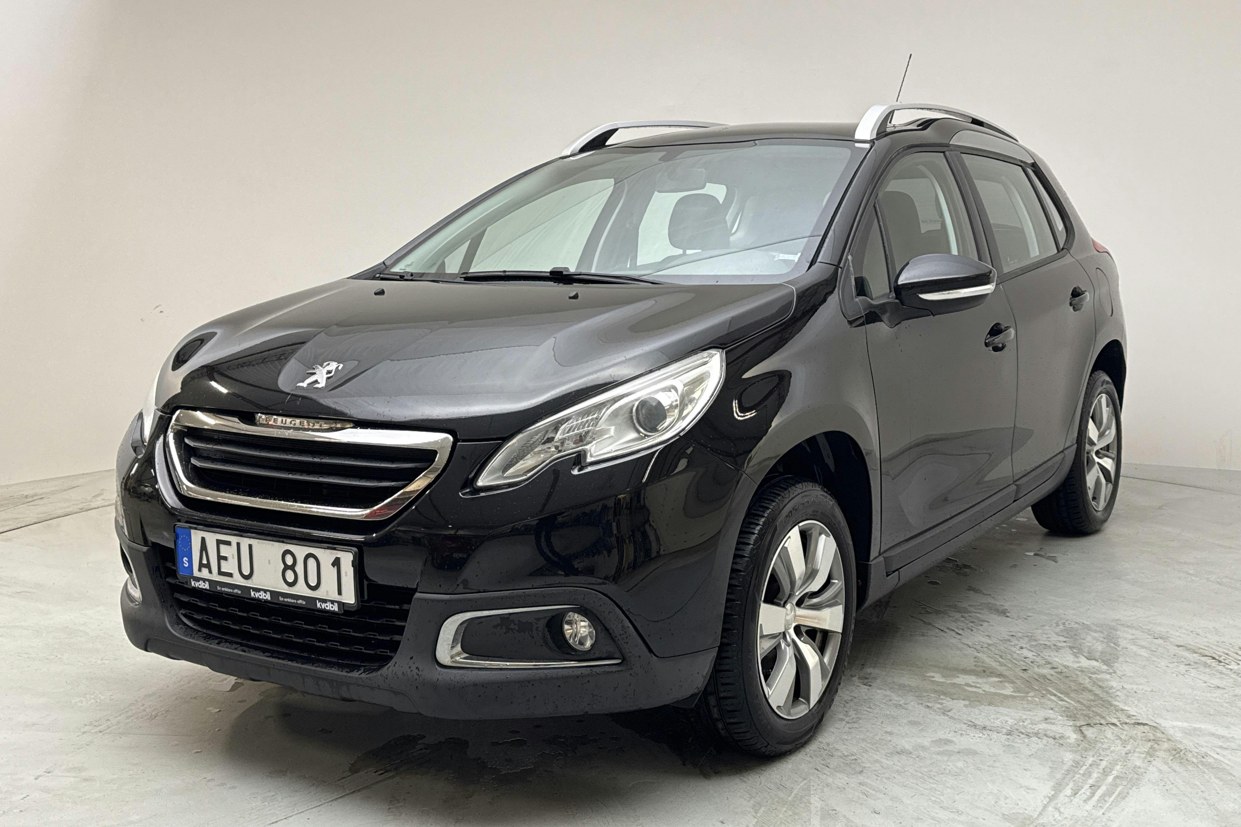Peugeot 2008 1.2 VTi (82hk) - 107 780 km - Manualna - czarny - 2014