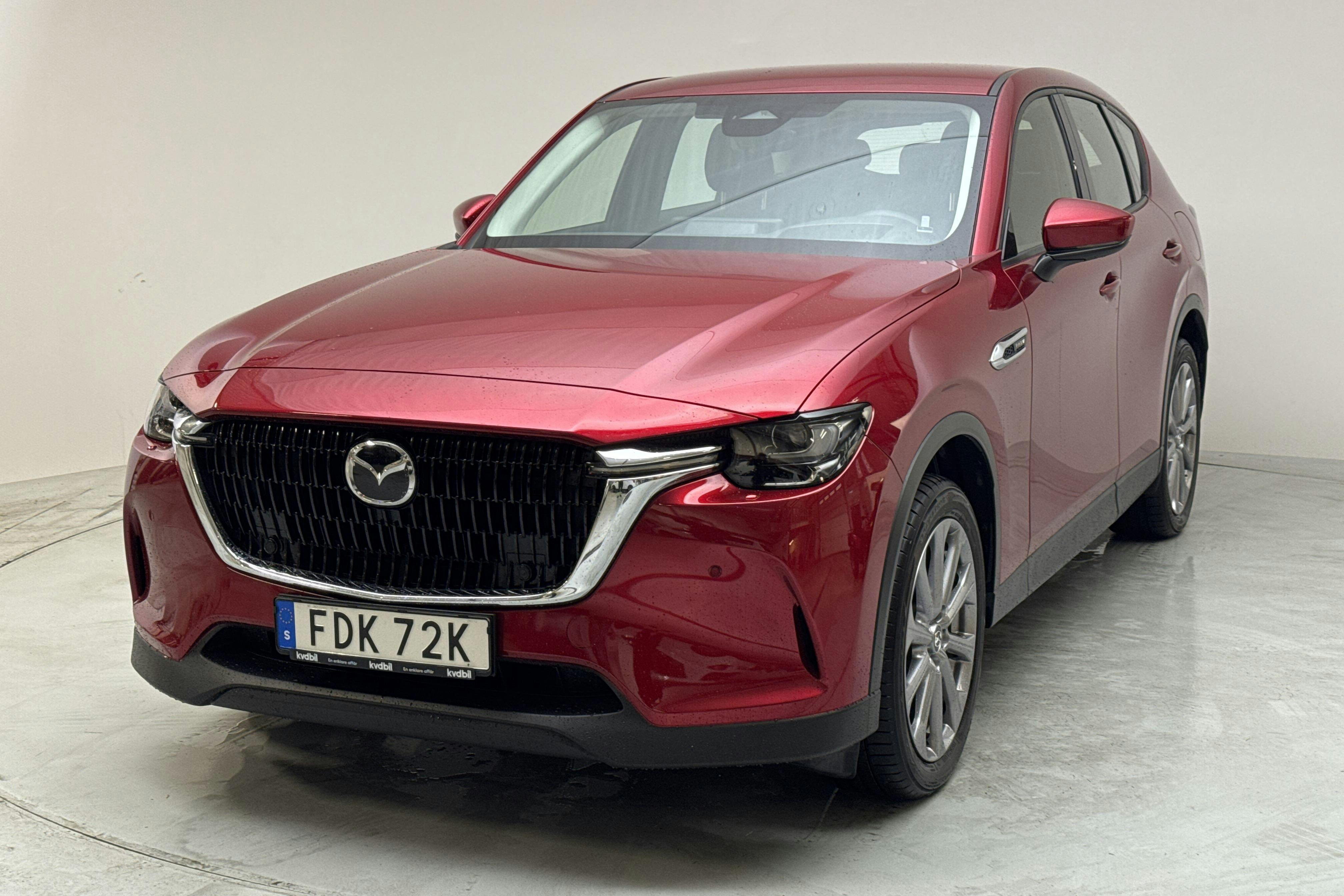 Mazda CX-60 e-Skyactiv PHEV AWD (327hk) - 758 mil - Automat - röd - 2024