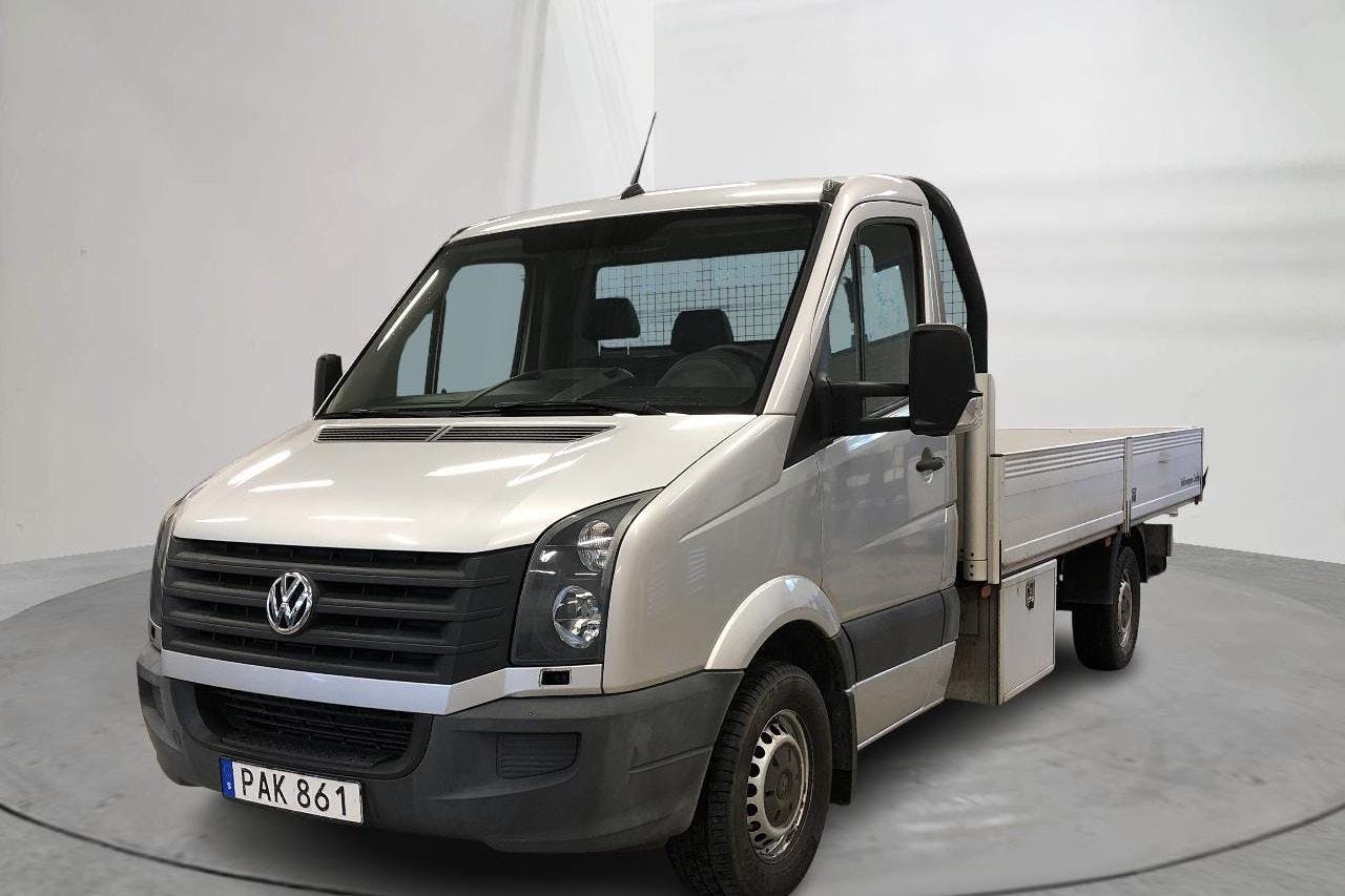 VW Crafter 35 2.0 TDI Flak (163hk) - 19 580 mil - Manuell - silver - 2016