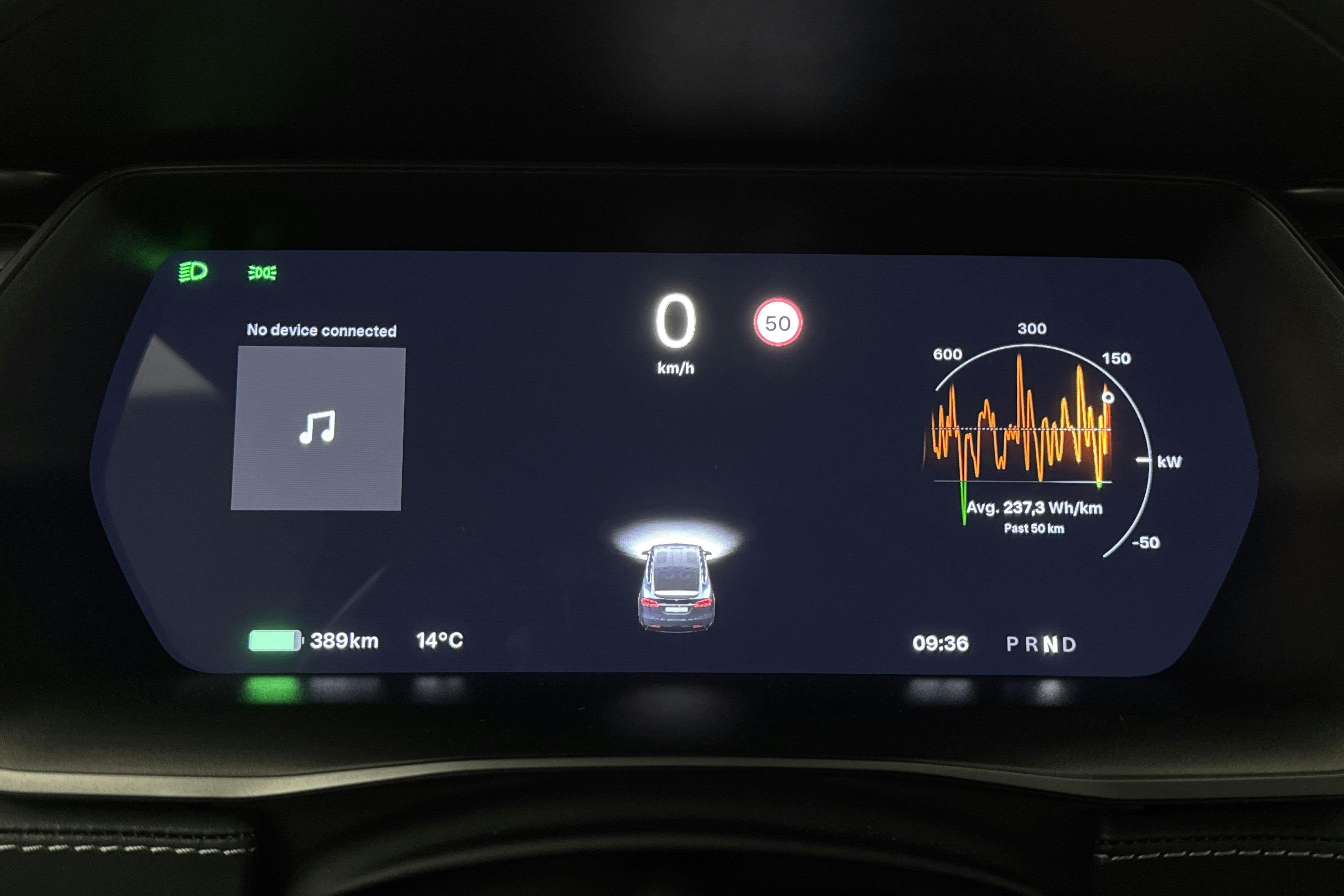 Tesla Model X Dual Motor Performance AWD - 9 837 mil - Automat - grå - 2020