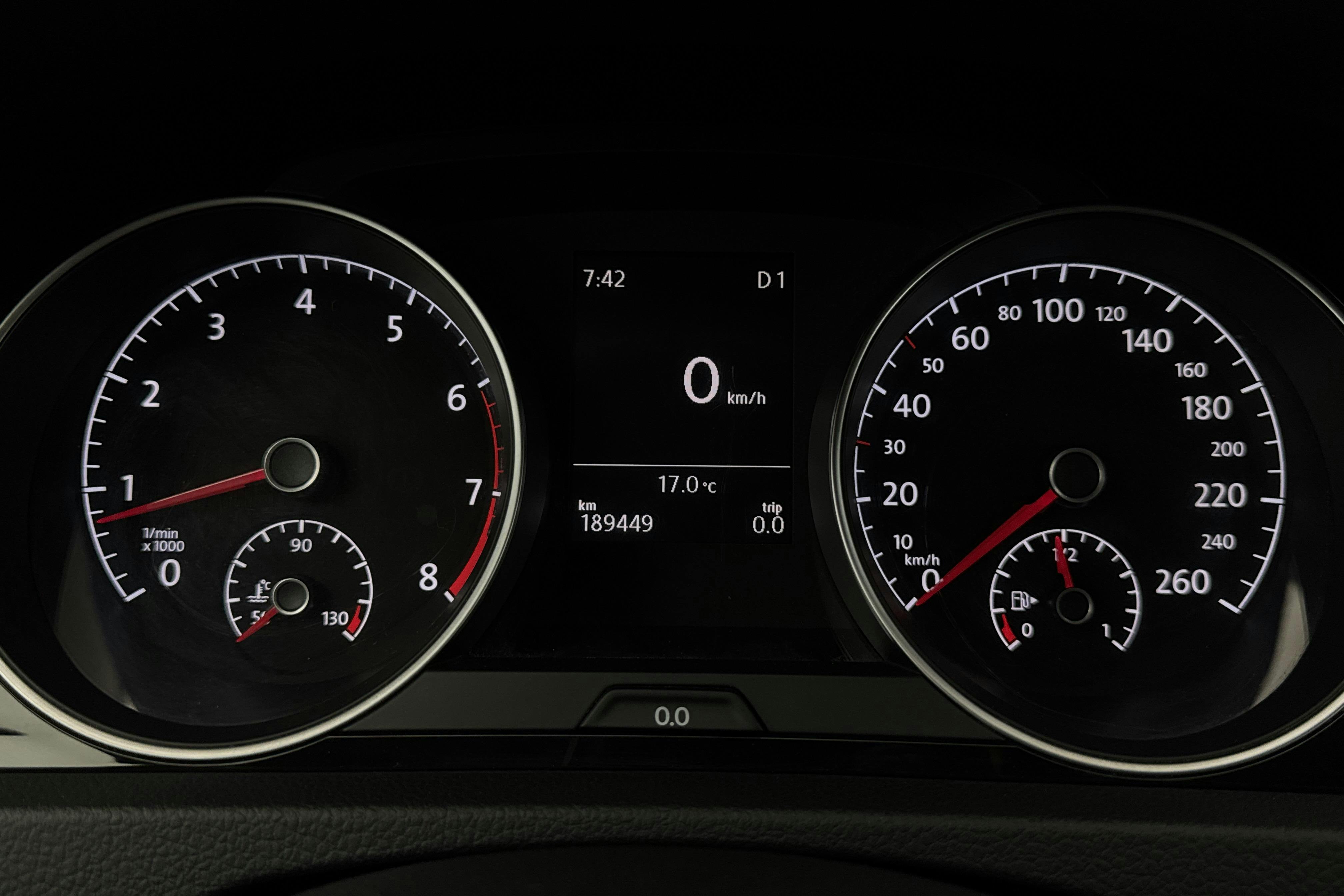 VW Golf VII 1.4 TSI Sportscombi (140hk) - 18 945 mil - Automat - blå - 2015