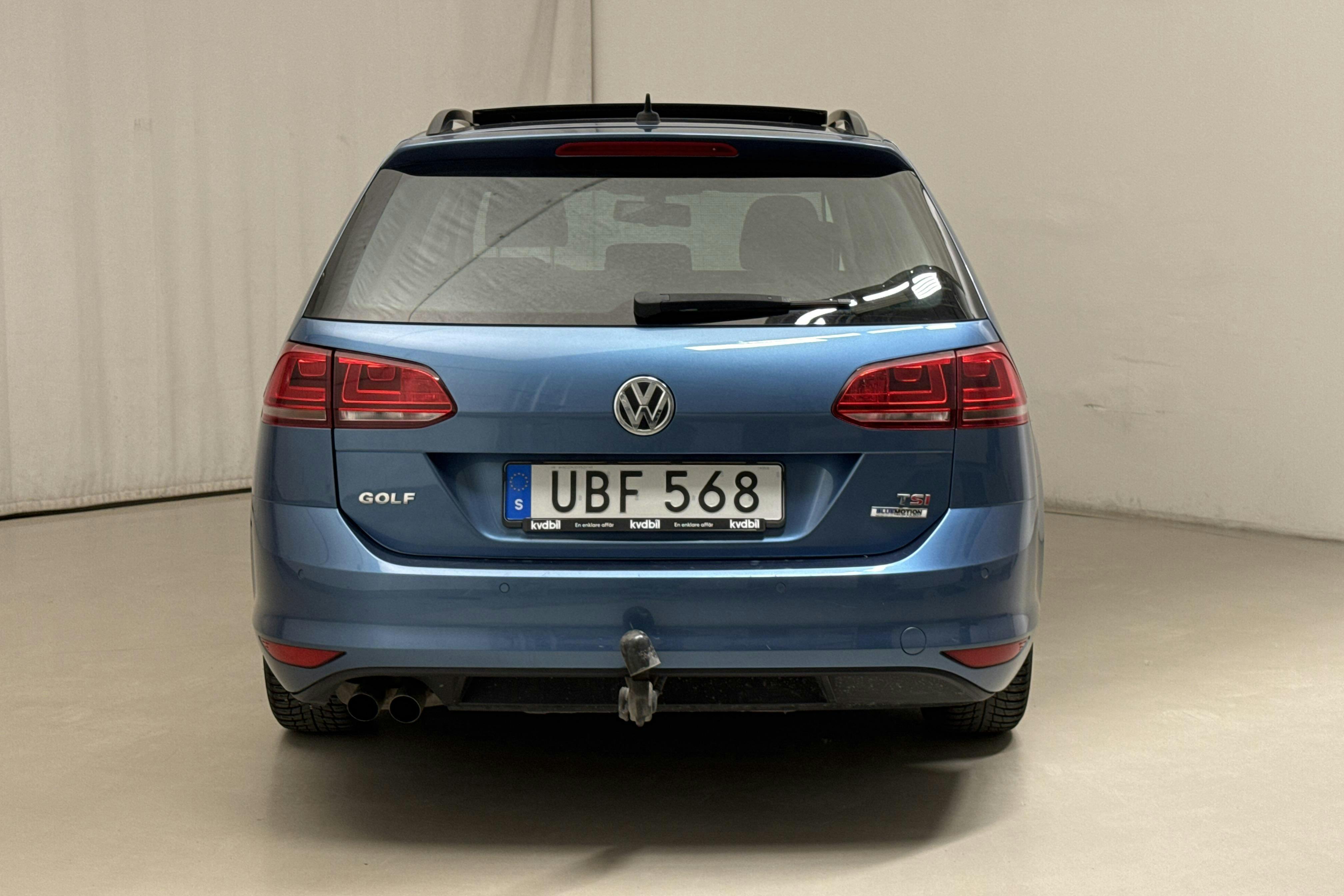 VW Golf VII 1.4 TSI Sportscombi (140hk) - 18 945 mil - Automat - blå - 2015