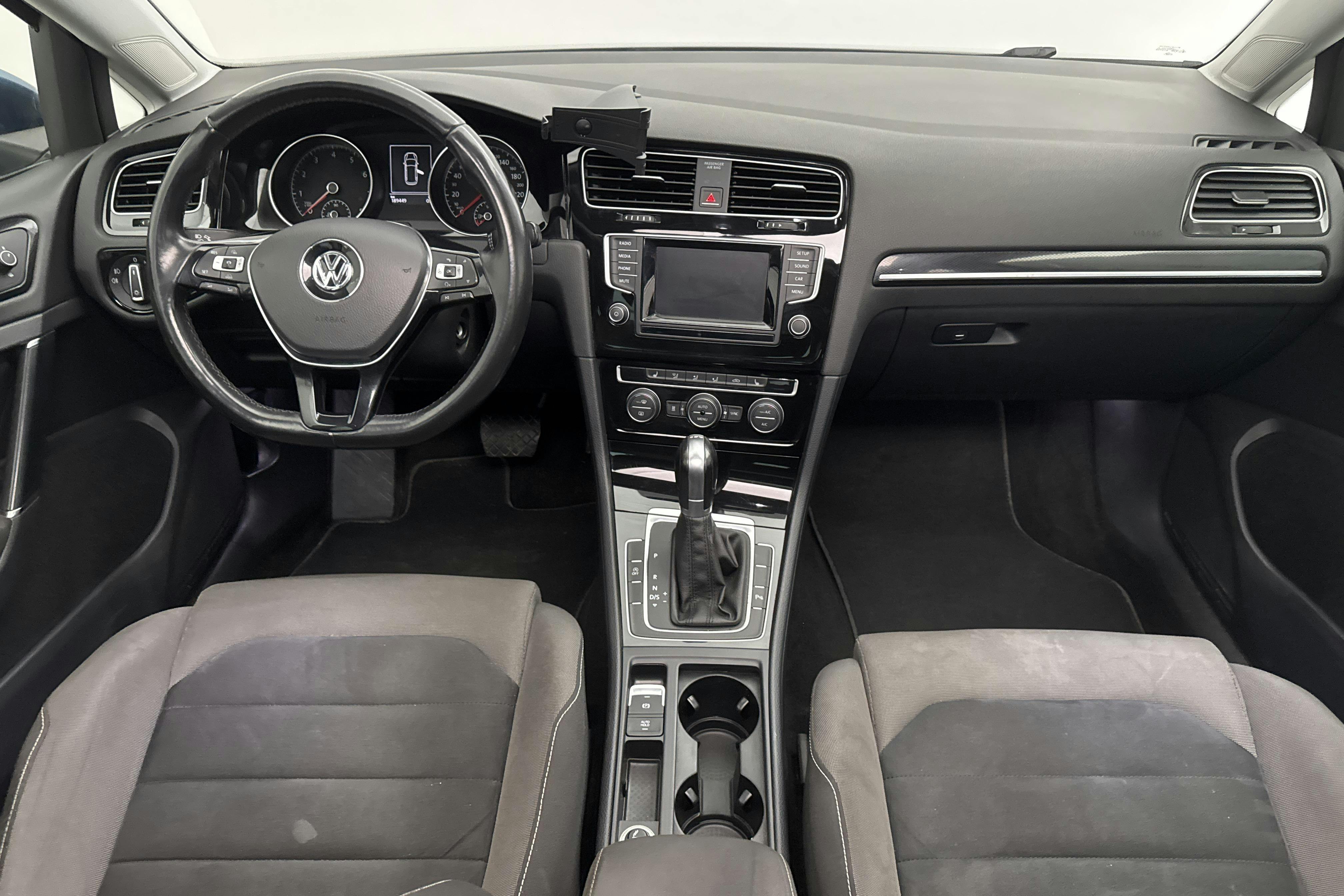 VW Golf VII 1.4 TSI Sportscombi (140hk) - 18 945 mil - Automat - blå - 2015