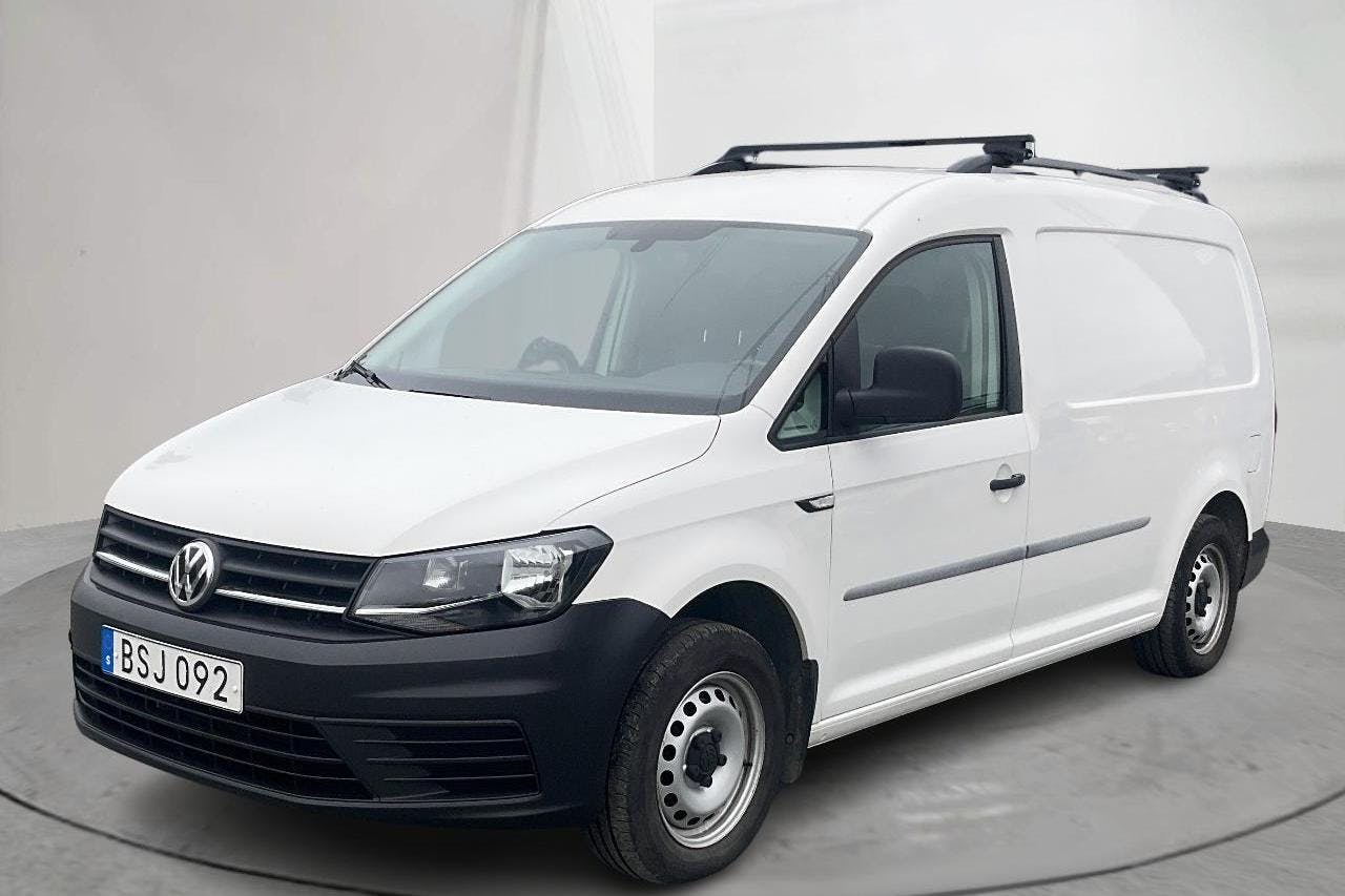 VW Caddy 2.0 TDI Maxi Skåp (102hk) - 118 250 km - Automaatne - valge - 2018