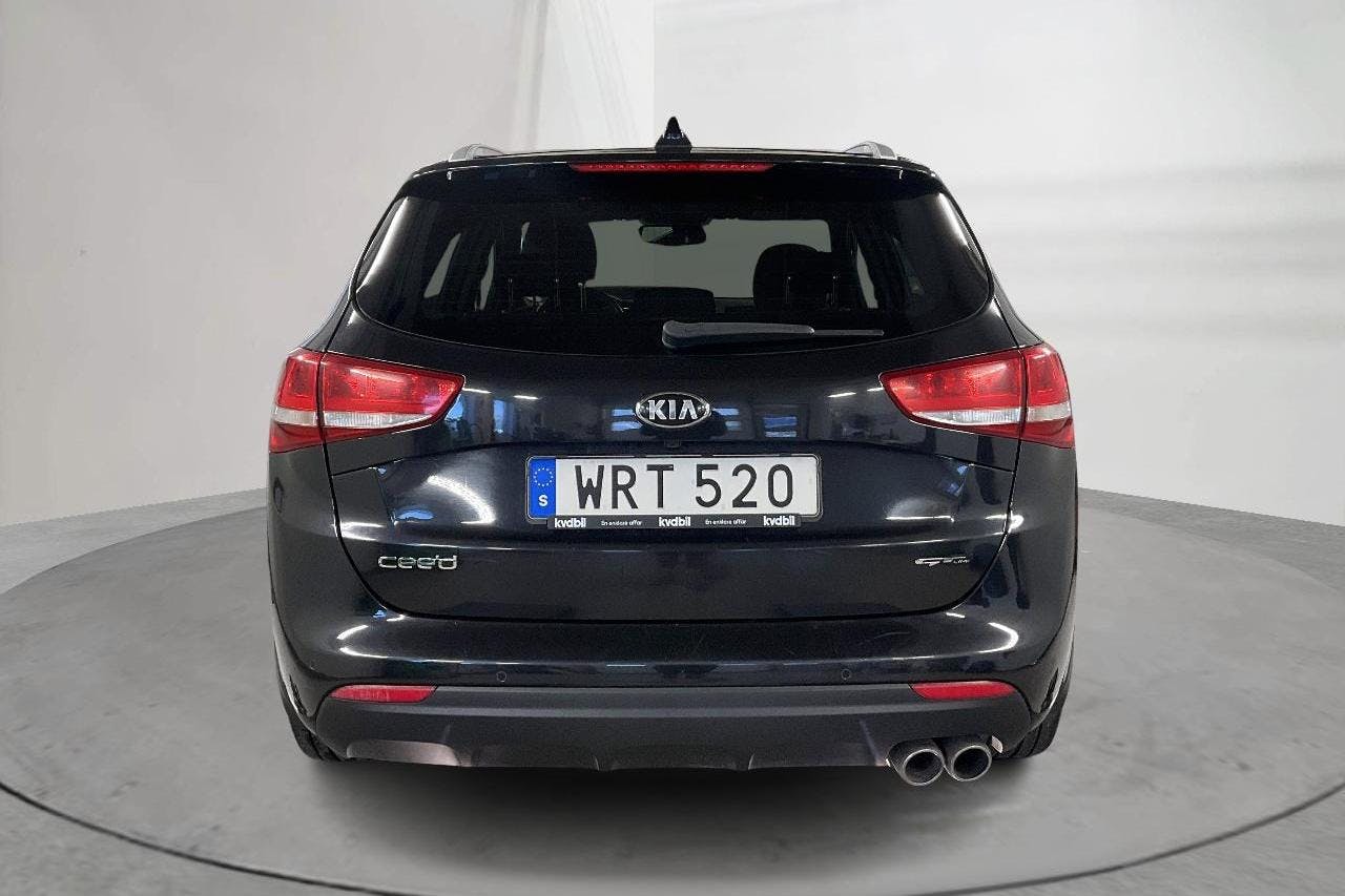 KIA Cee'd 1.6 CRDi SW (136hk) - 15 270 mil - Manuell - svart - 2017