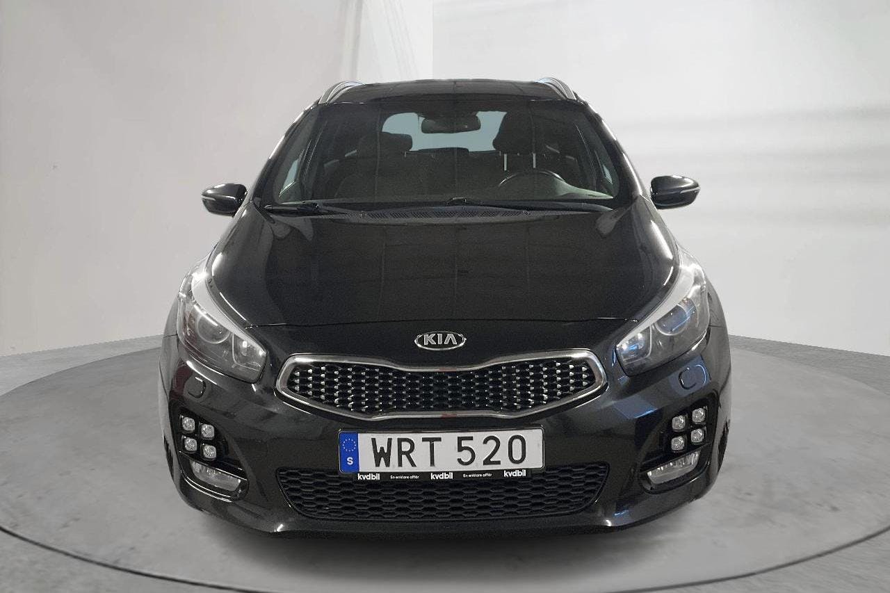 KIA Cee'd 1.6 CRDi SW (136hk) - 15 270 mil - Manuell - svart - 2017
