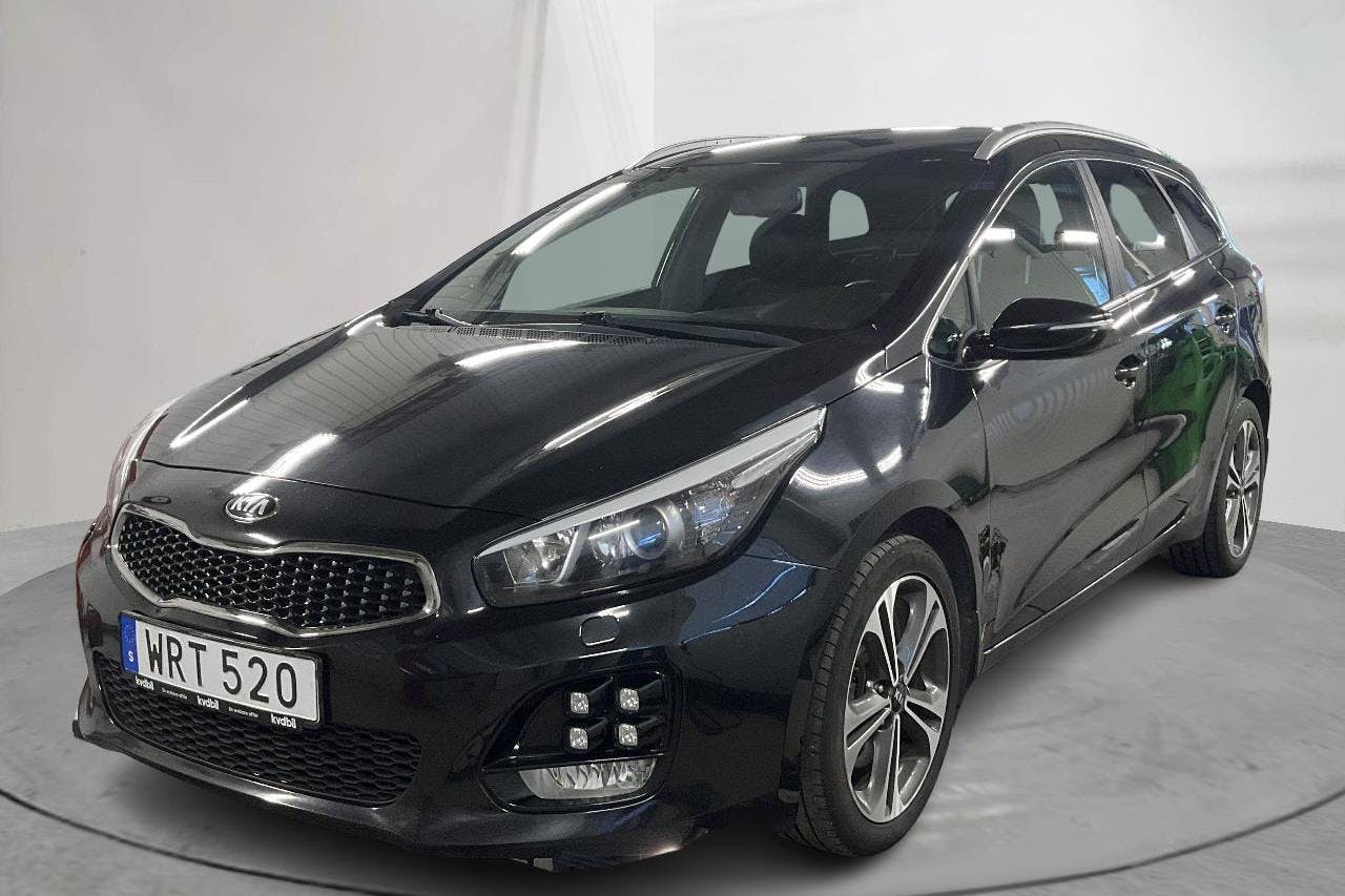 KIA Cee'd 1.6 CRDi SW (136hk) - 15 270 mil - Manuell - svart - 2017