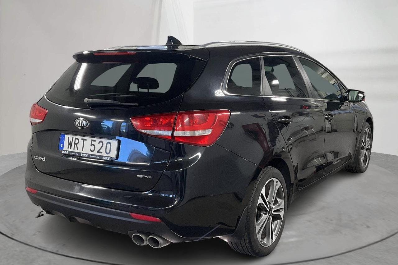 KIA Cee'd 1.6 CRDi SW (136hk) - 15 270 mil - Manuell - svart - 2017