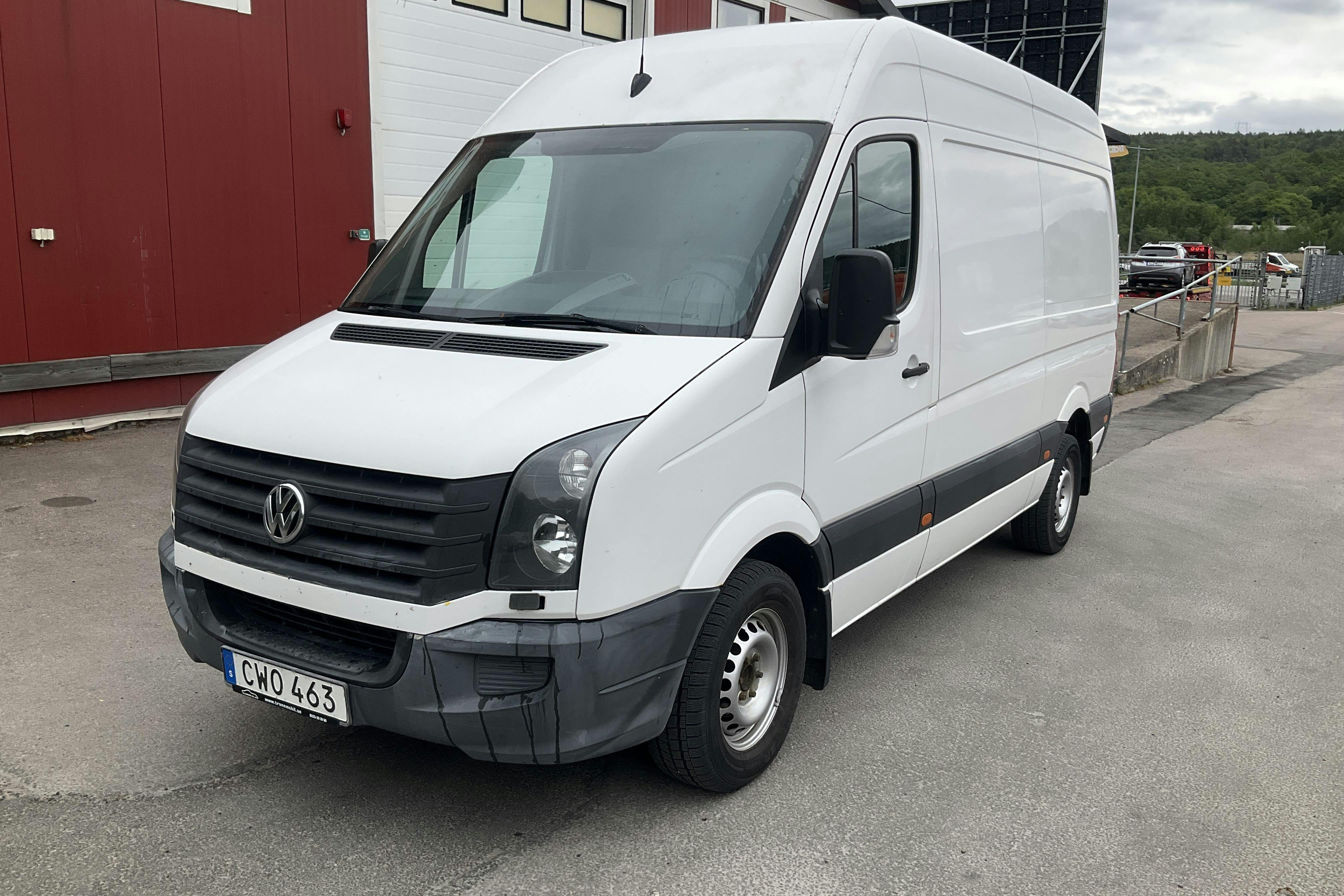 VW Crafter 35 2.0 TDI Skåp (136hk) - 21 208 mil - Manuell - vit - 2015