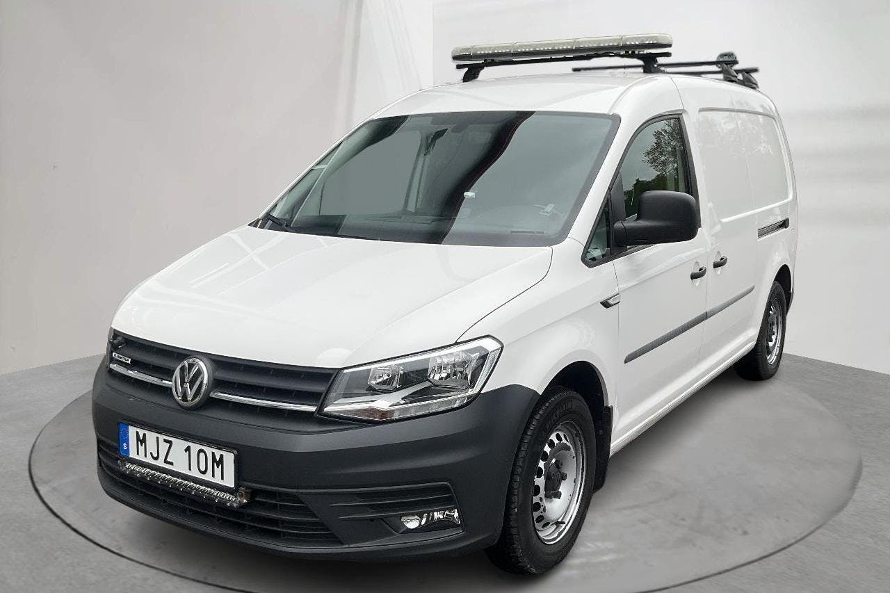 VW Caddy 1.4 TGI Maxi Skåp (110hk) - 5 716 mil - Manuell - vit - 2020