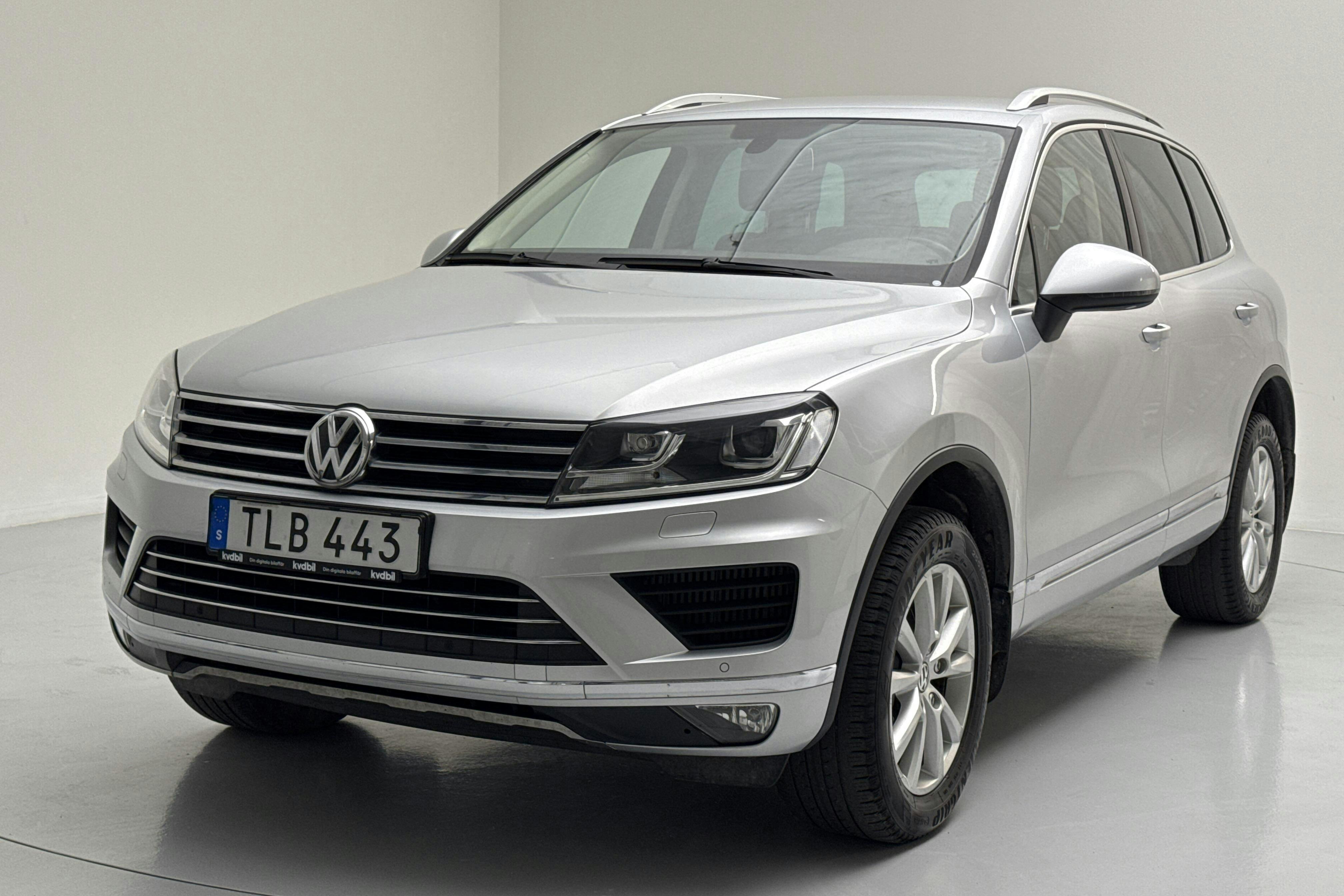 VW Touareg 3.0 TDI BlueMotion Technology (204hk) - 123 500 km - Automatic - silver - 2016